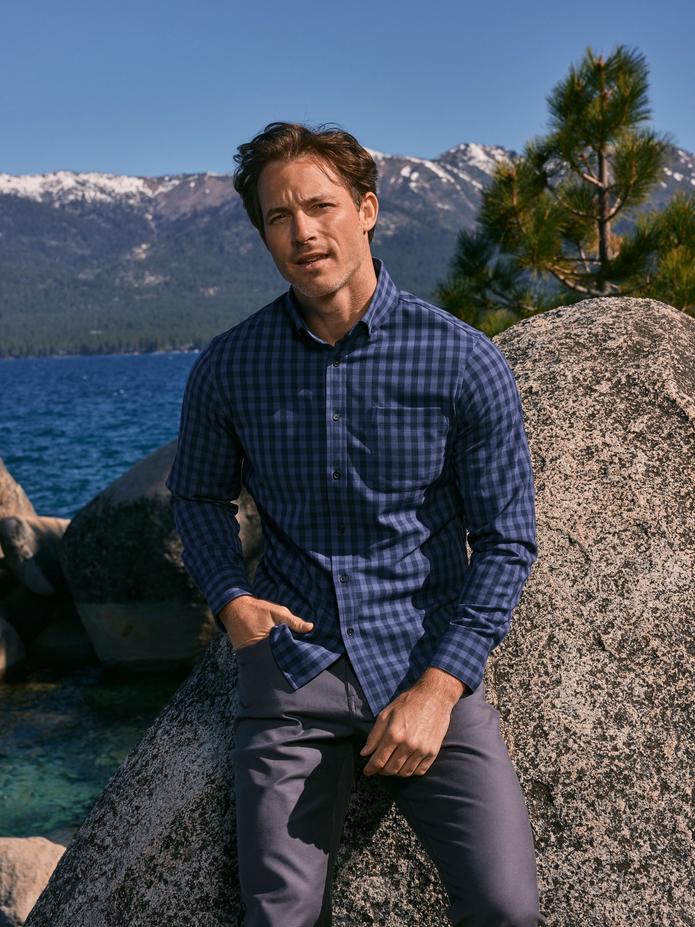 Mizzen man looking great at a photo shoot.