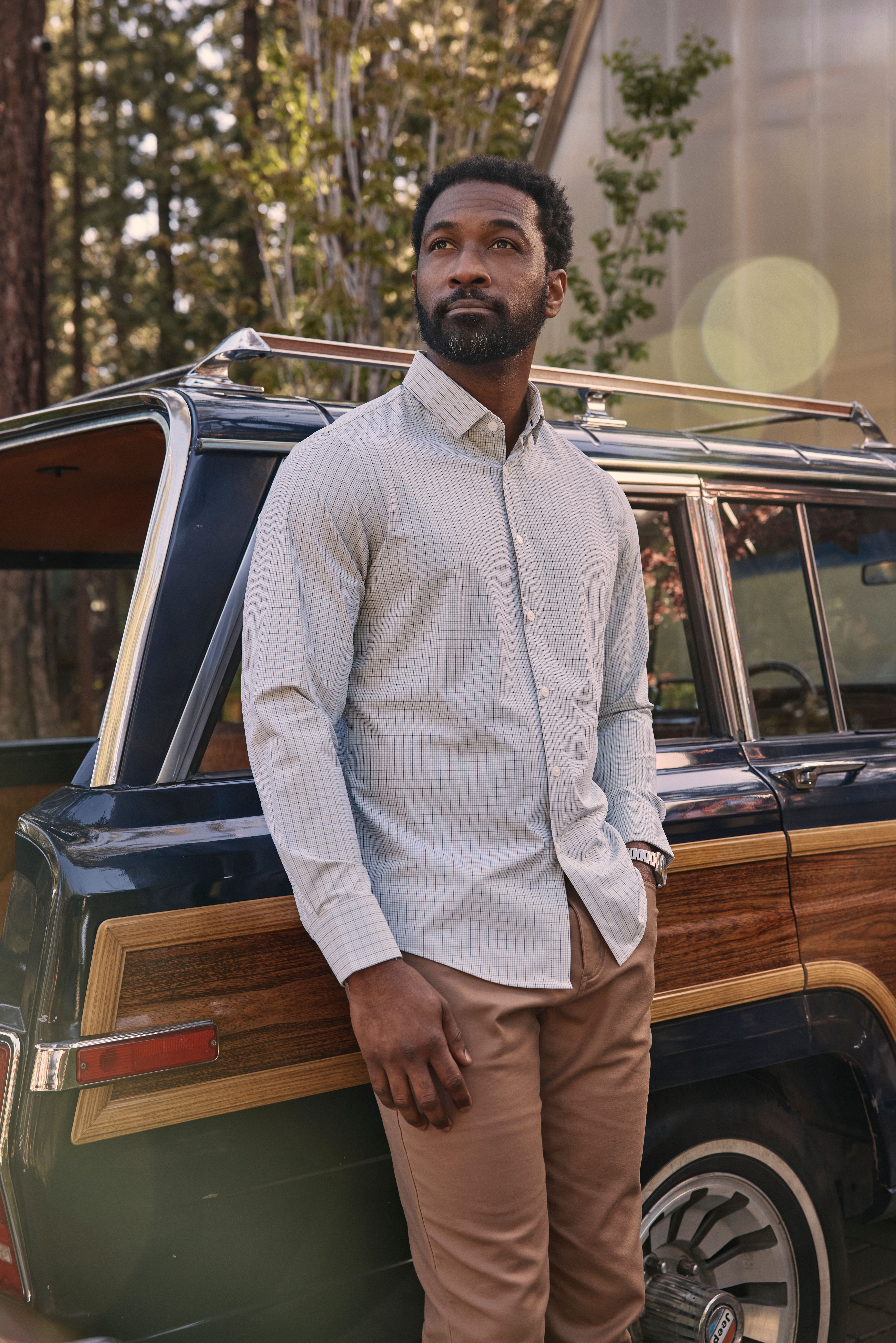 Mizzen man looking great at a photo shoot.