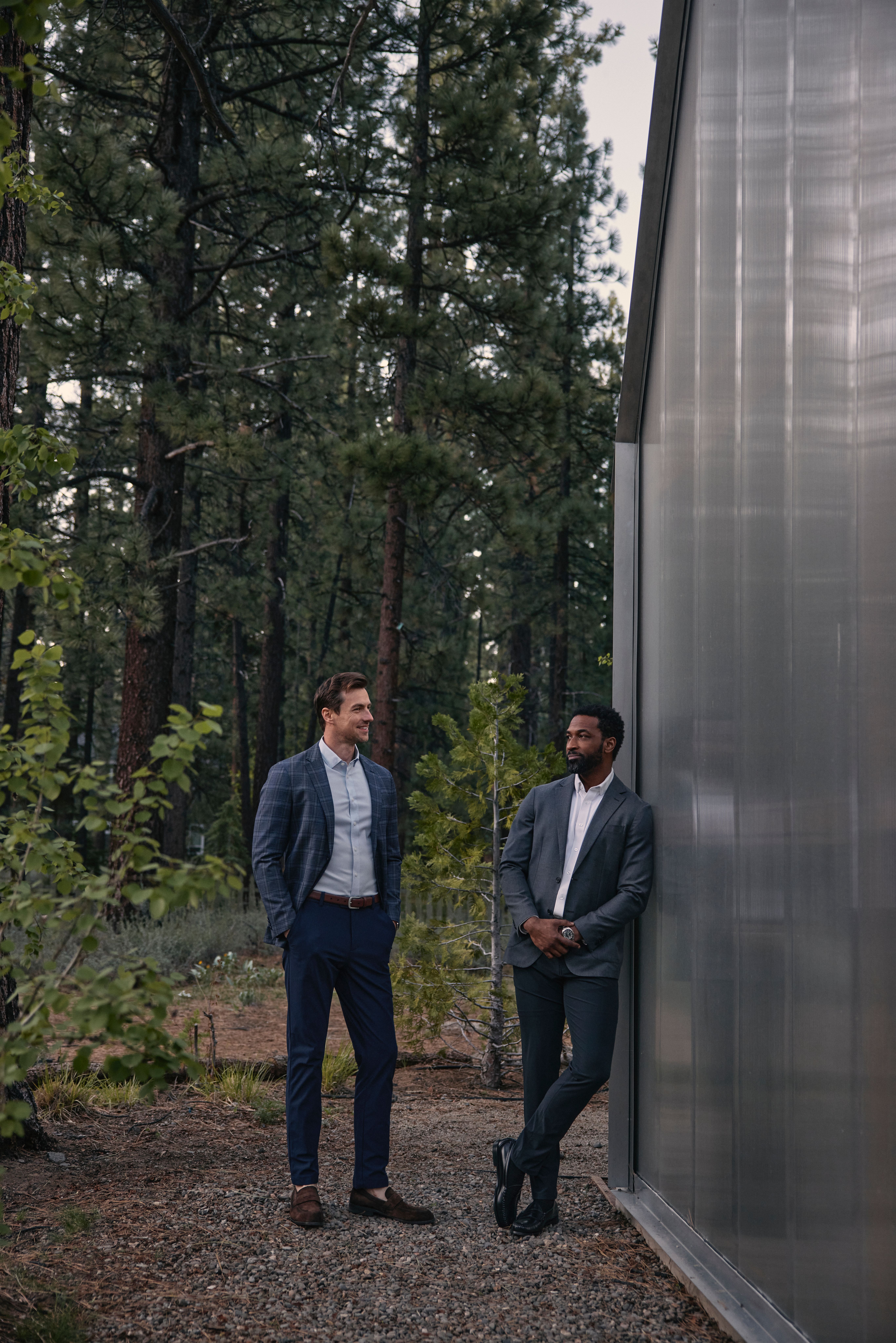 Mizzen man looking great at a photo shoot.