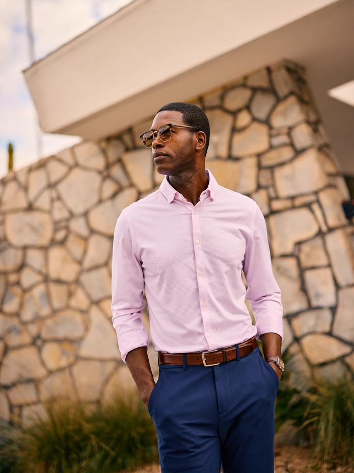 Mizzen man looking great at a photo shoot.