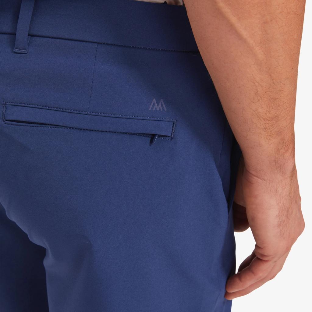 Navy Solid Helmsman Shorts - Mizzen+Main