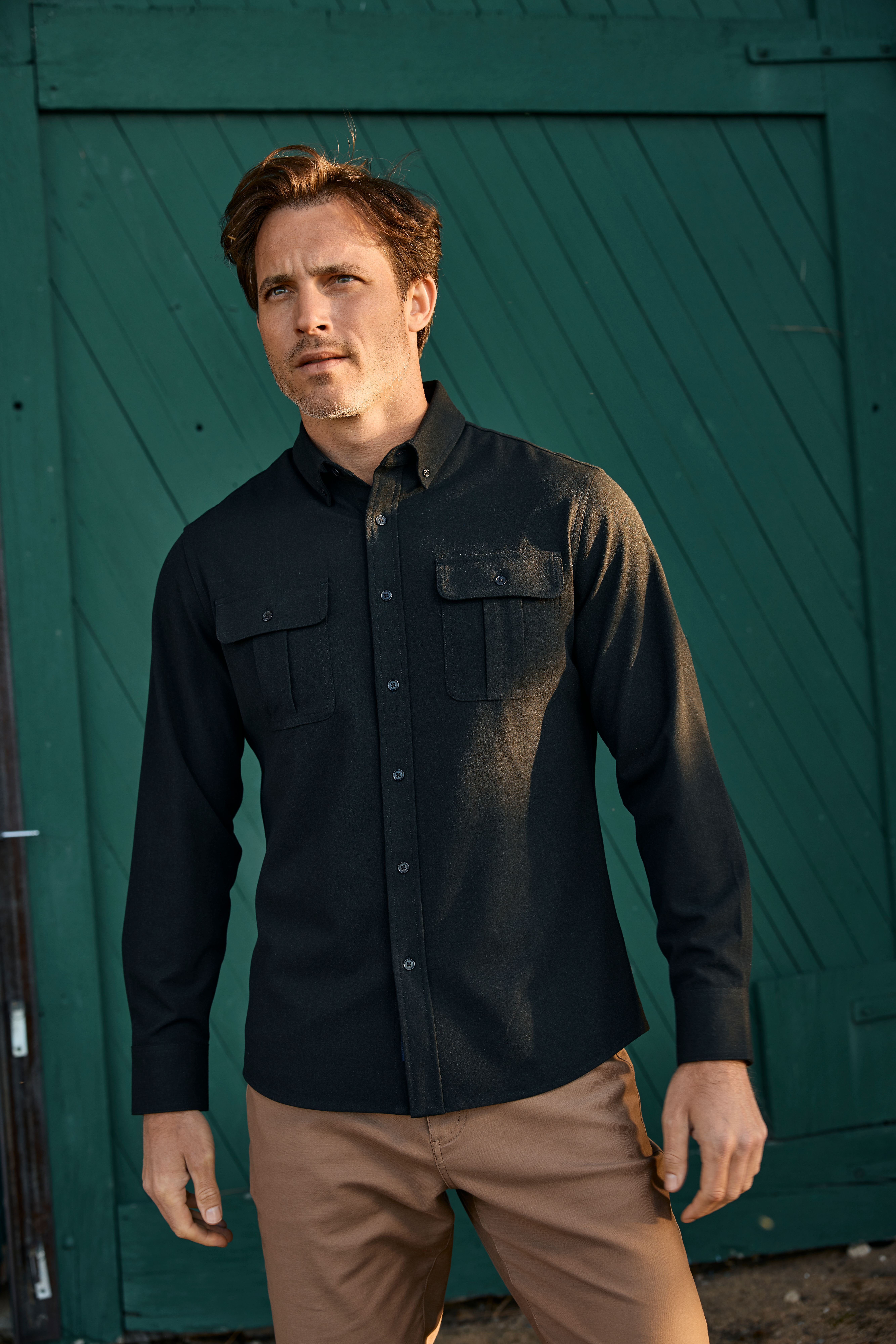 Mizzen man looking great at a photo shoot.