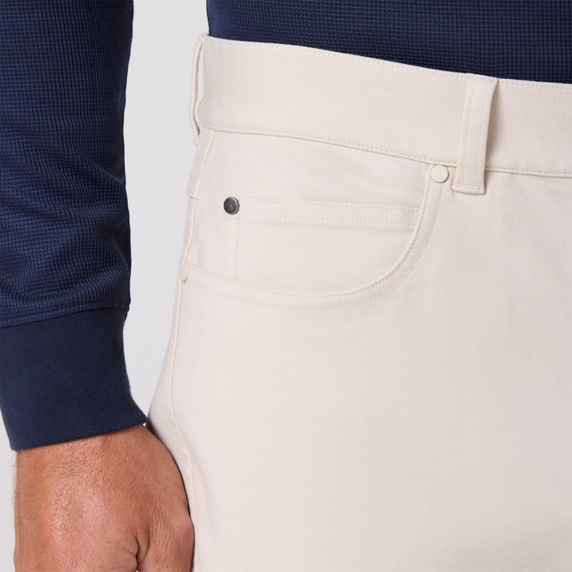 Eggplant Heritage Quarter Zip | Mizzen+Main