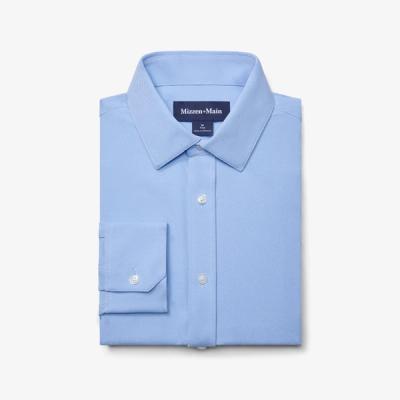 Bateman Dress Shirt - Cornflower Twill