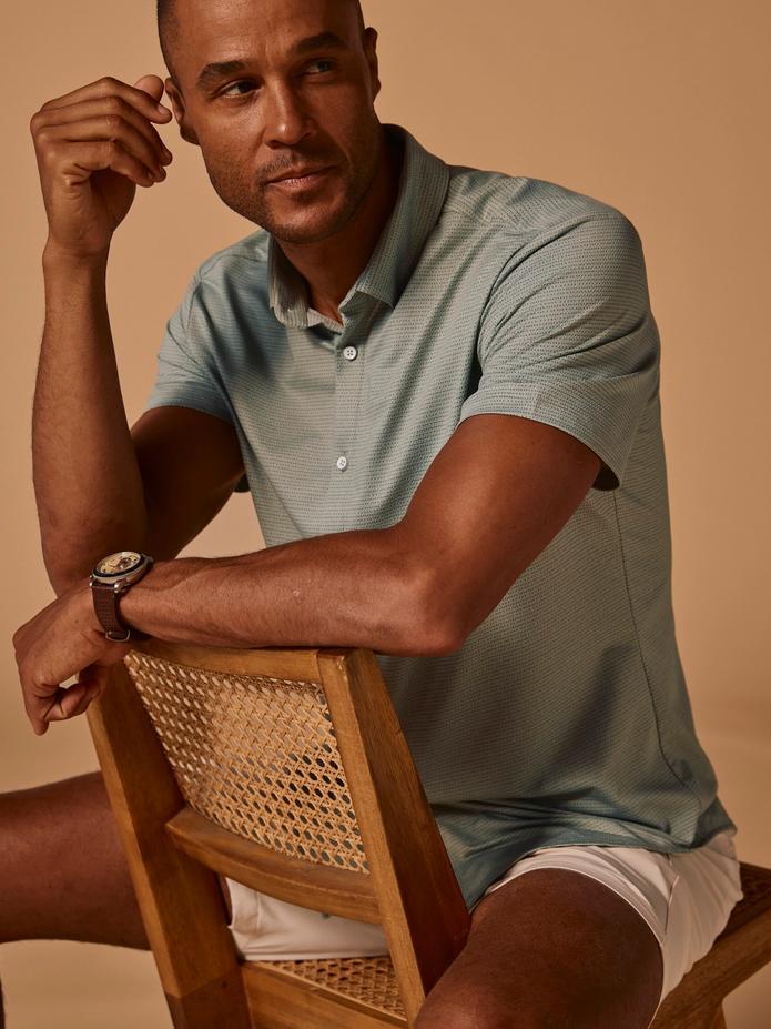 Mizzen man looking great at a photo shoot.