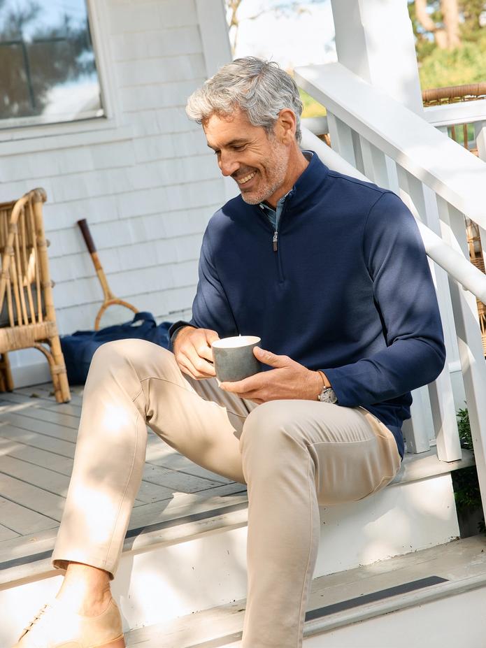 Mizzen man looking great at a photo shoot.