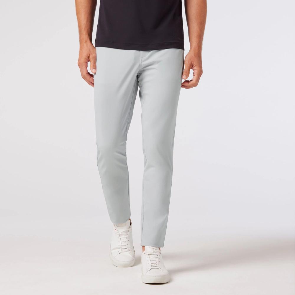 Helmsman 5 Pocket Pant - Light Gray Solid