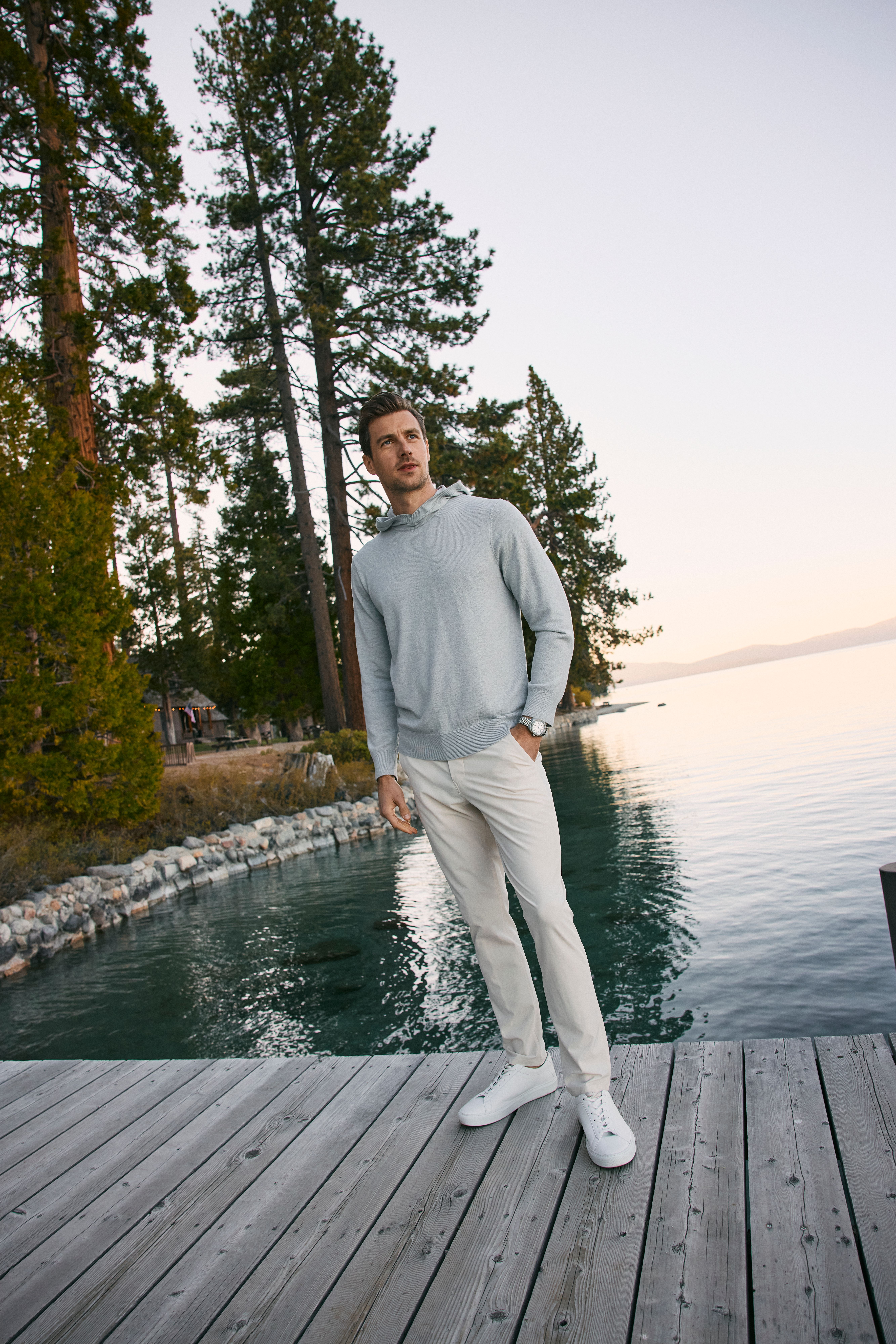 Mizzen man looking great at a photo shoot.