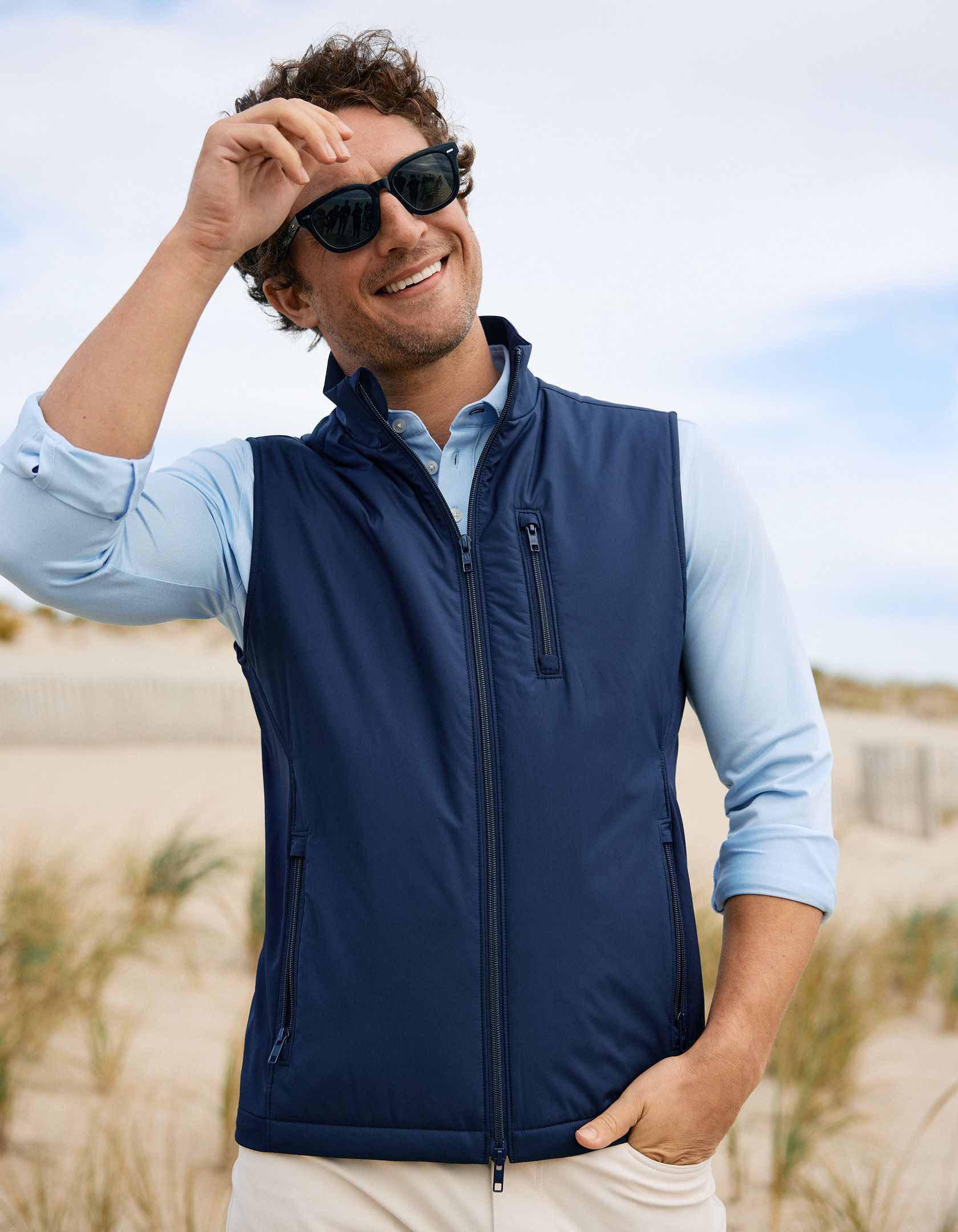 Mizzen man looking great at a photo shoot.