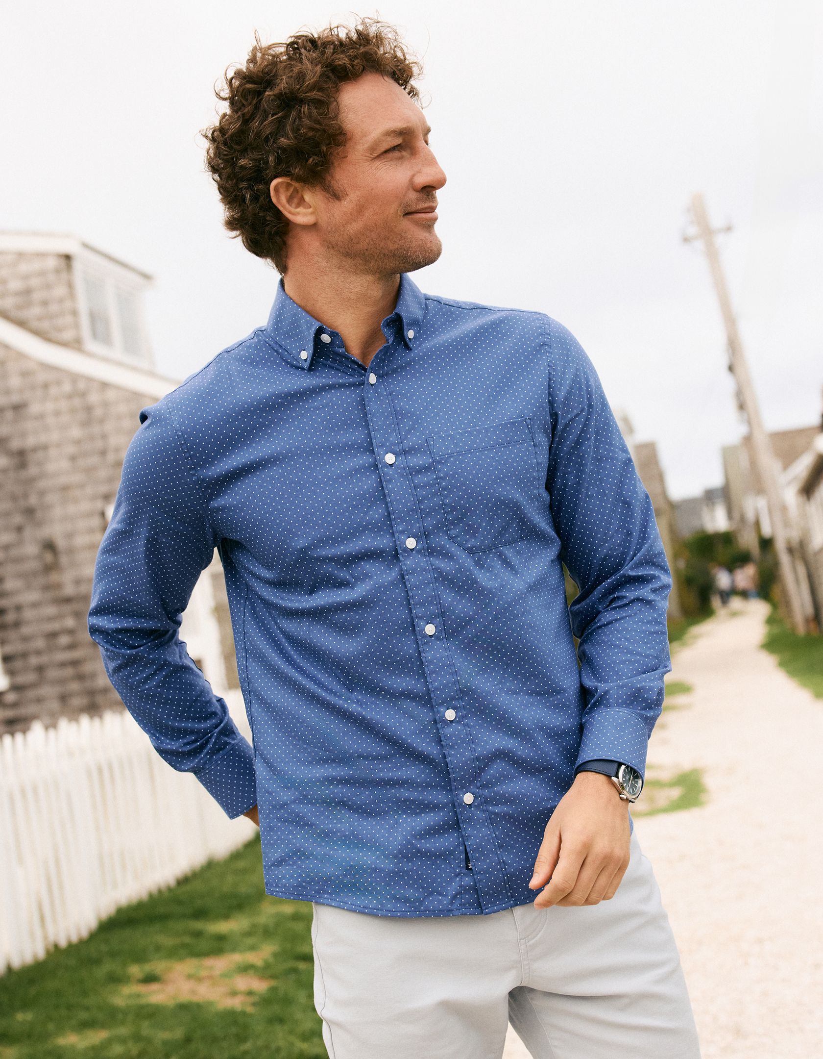 Mizzen man looking great at a photo shoot.