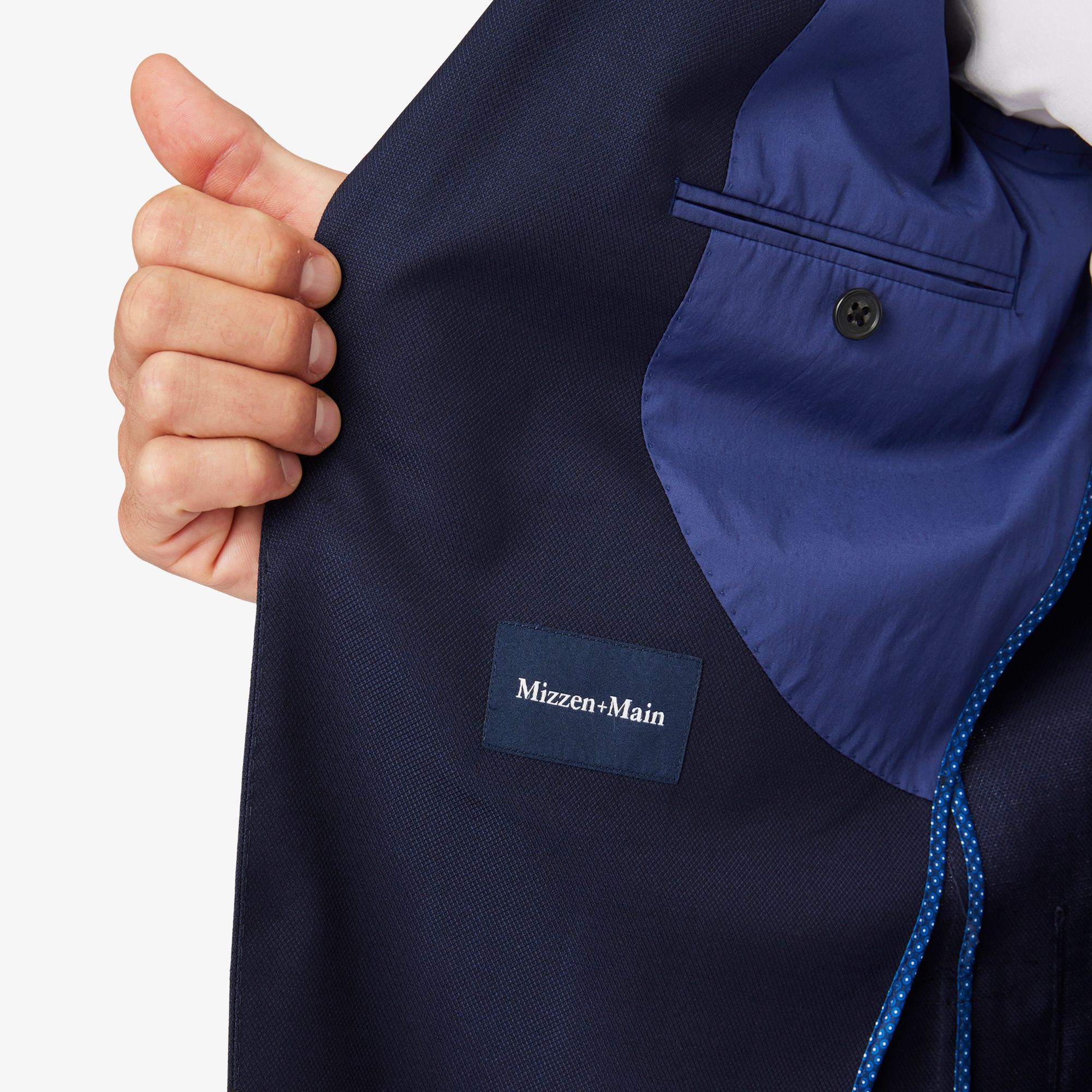 Men's Navy Blue Blazer | Slim-Fit - Mizzen+Main