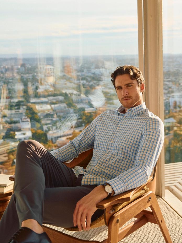 Mizzen man looking great at a photo shoot.