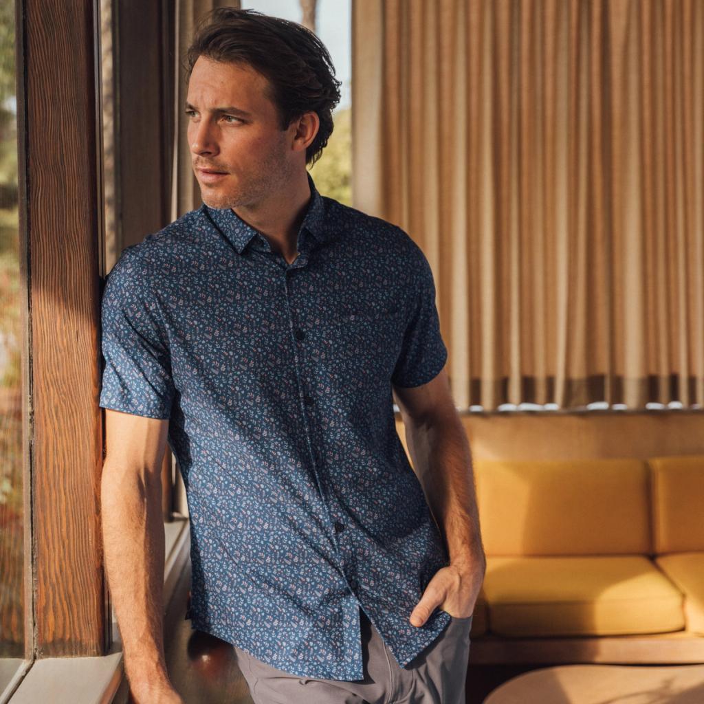 Short Sleeve Dress Shirts  Mizzen+Main - Mizzen+Main