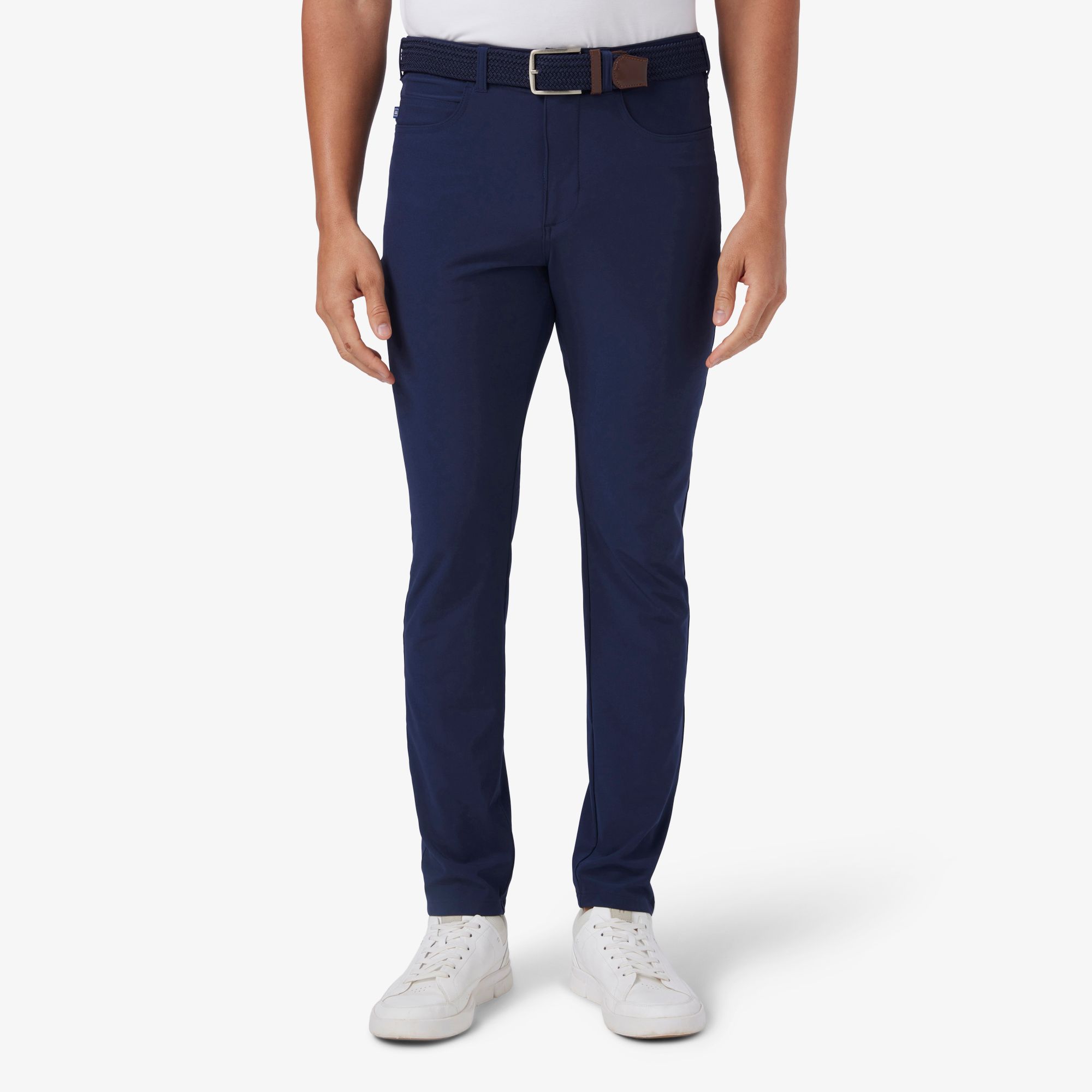 Buy Cream Trousers & Pants for Men by GENIPS WITH LOGO Online | Ajio.com