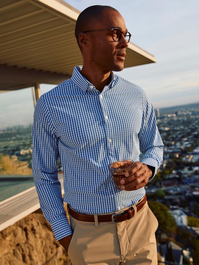 Mizzen man looking great at a photo shoot.