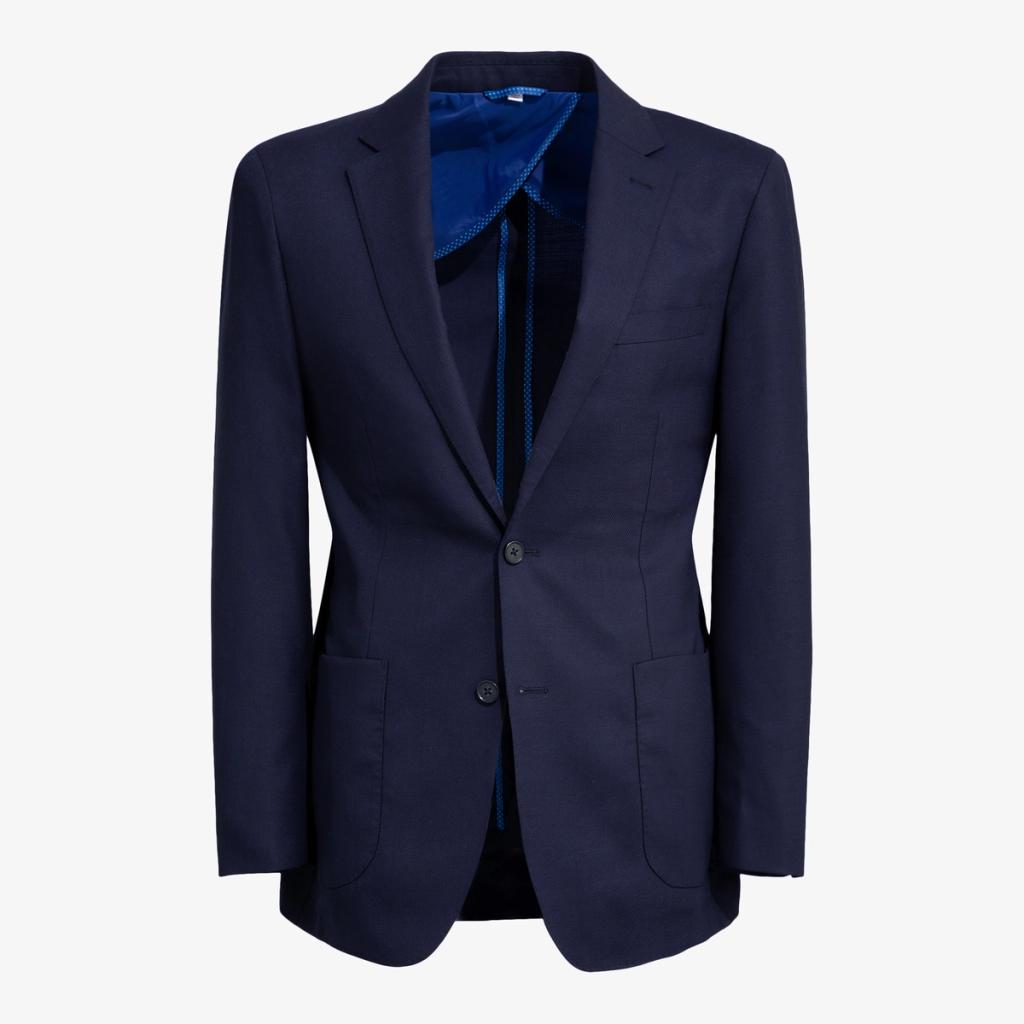 Men's Navy Blue Blazer  Slim-Fit - Mizzen+Main