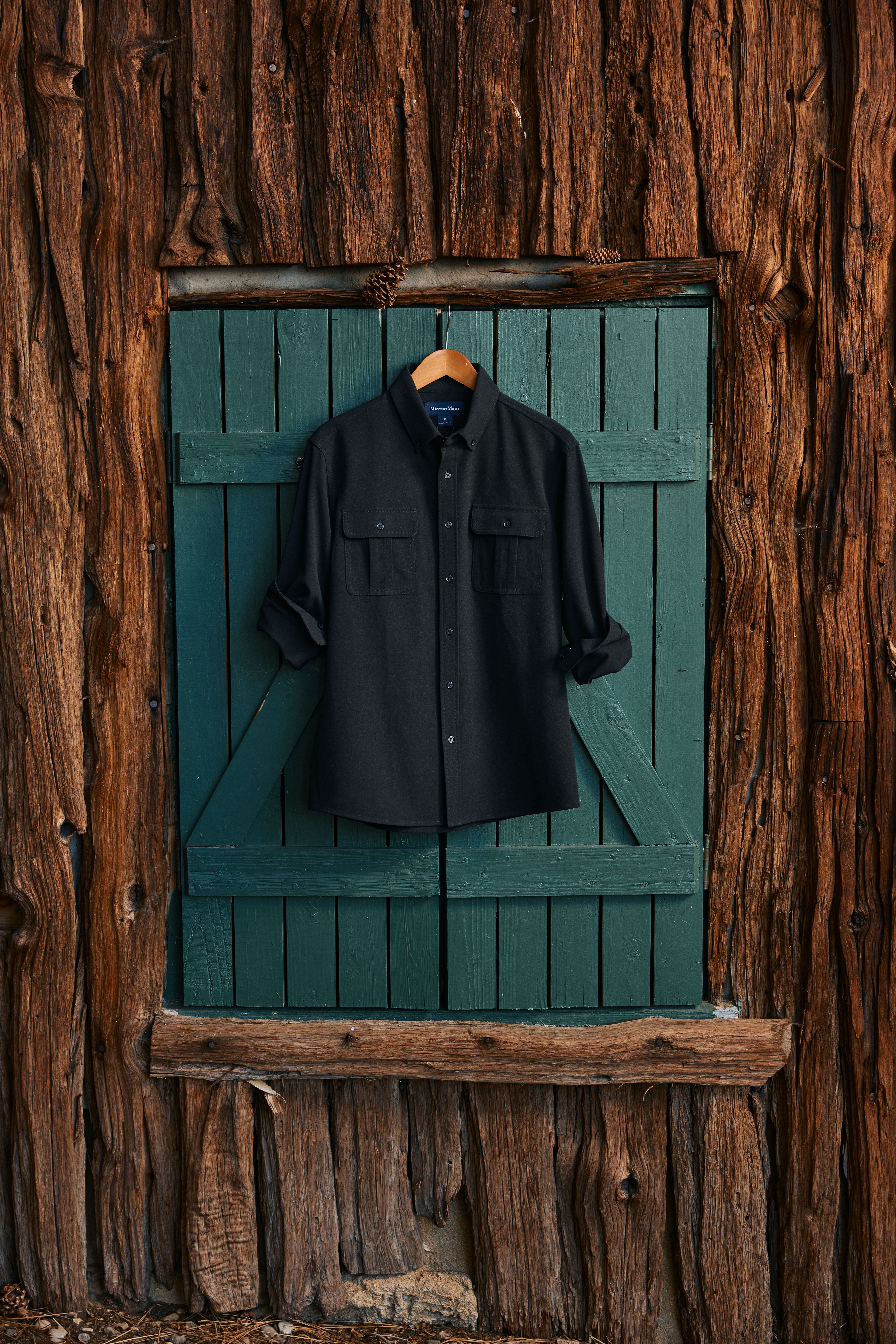 Mizzen man looking great at a photo shoot.