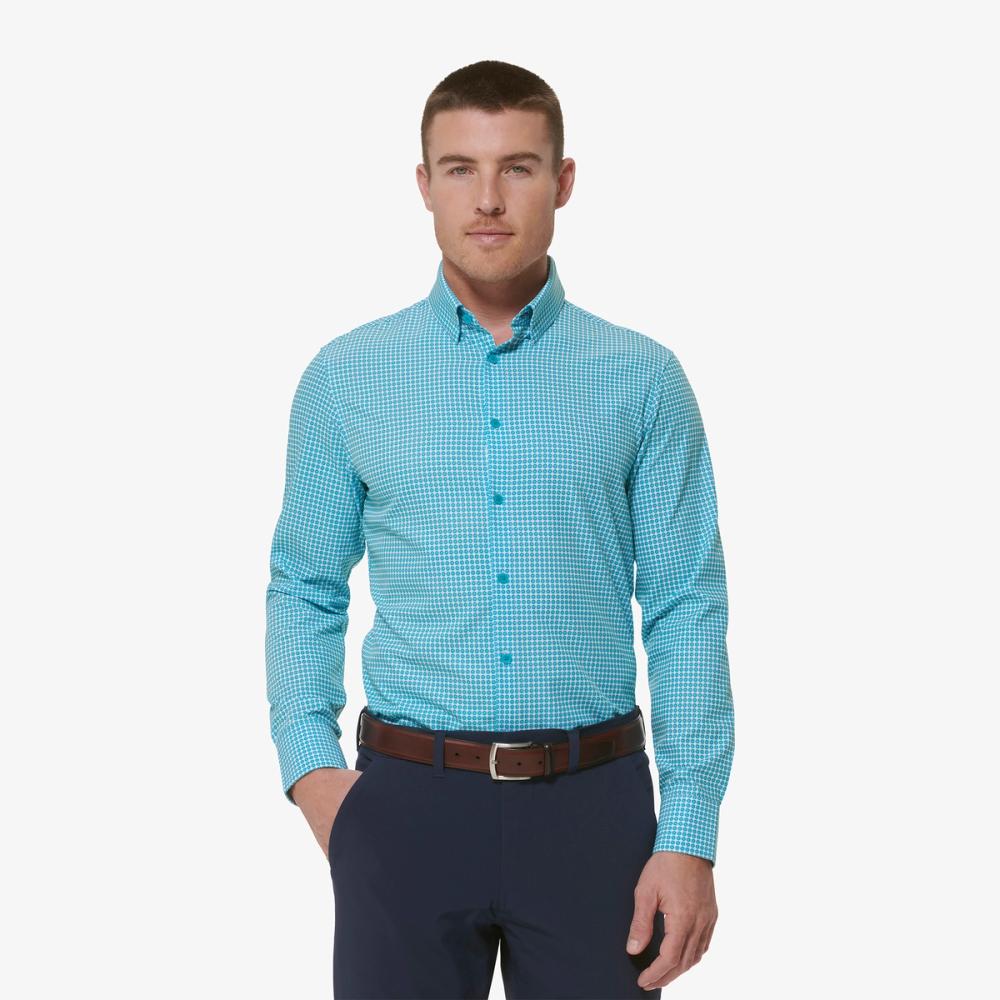 Leeward Dress Shirt - Capri Breeze Floral Print - Mizzen+Main