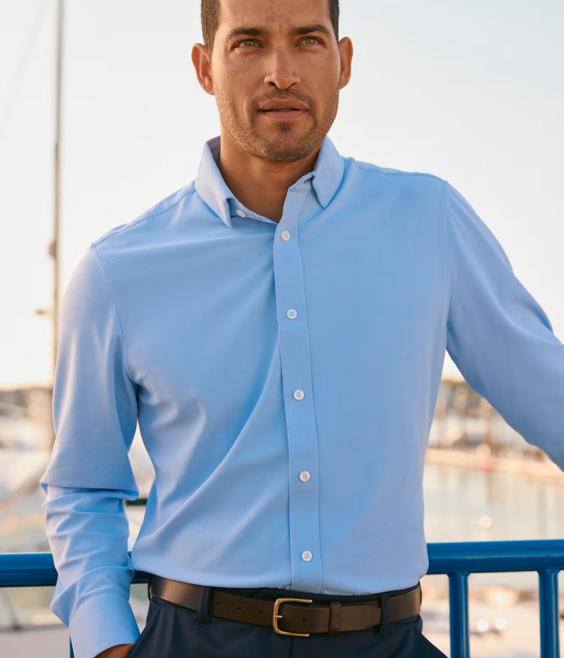 The Bateman Dress Shirt. Traditional texture made modern