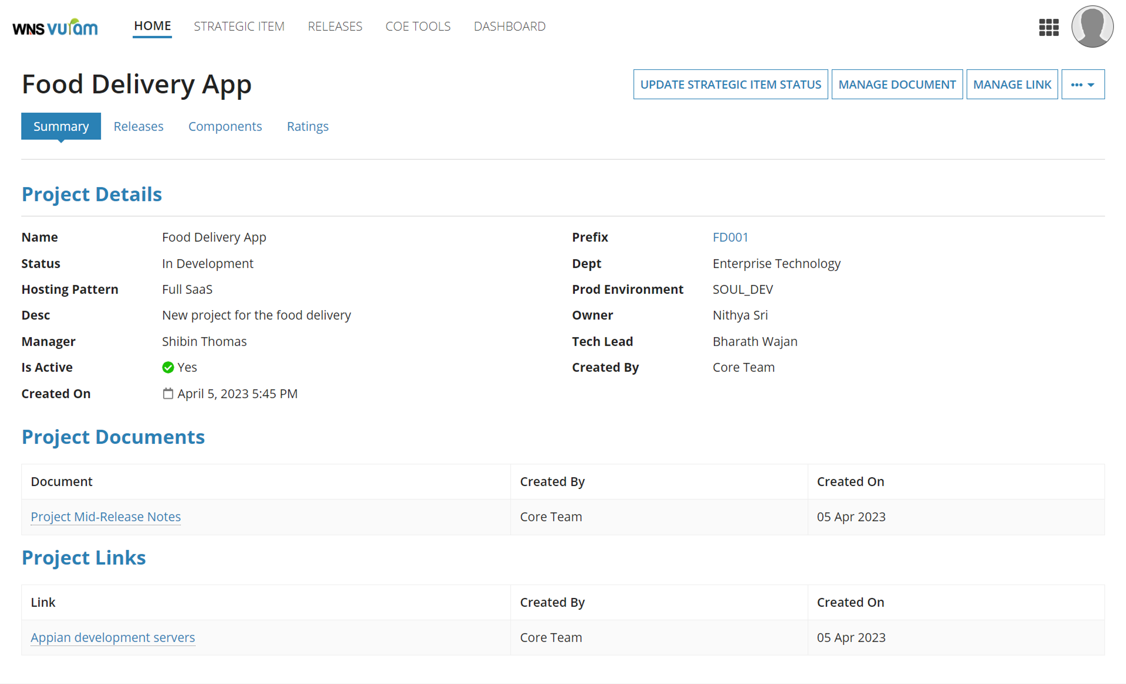 COE App screenshot 3