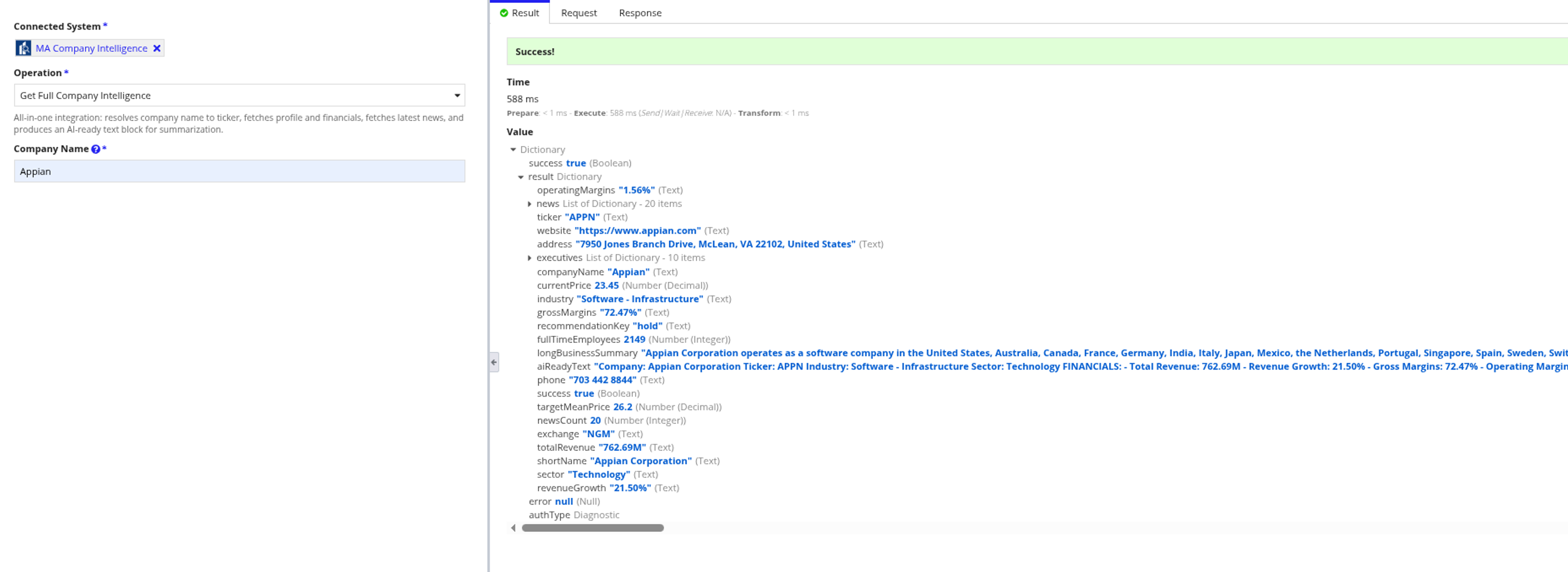 Company Intelligence Connected System screenshot 5