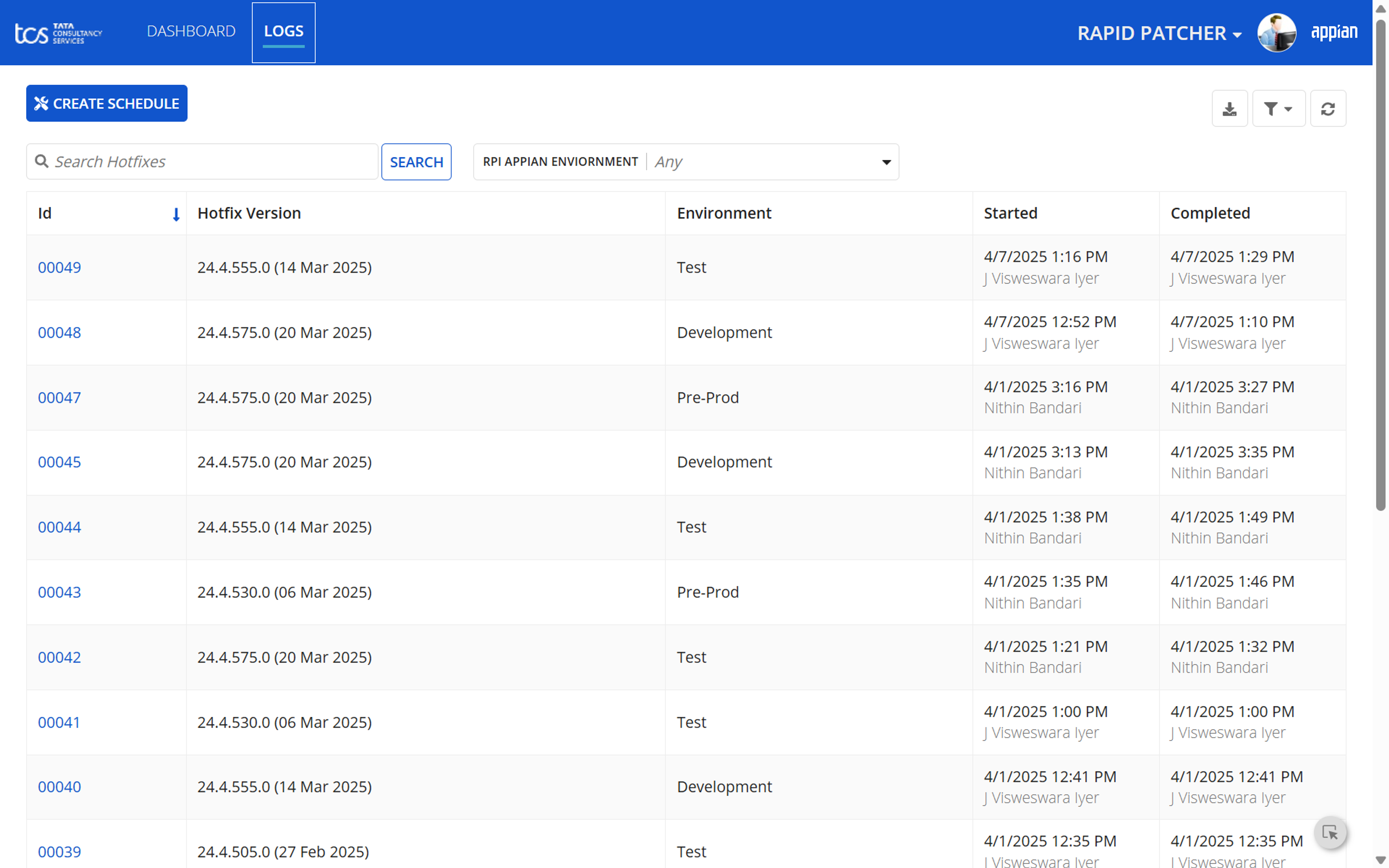 TCS Rapid Patcher screenshot 3