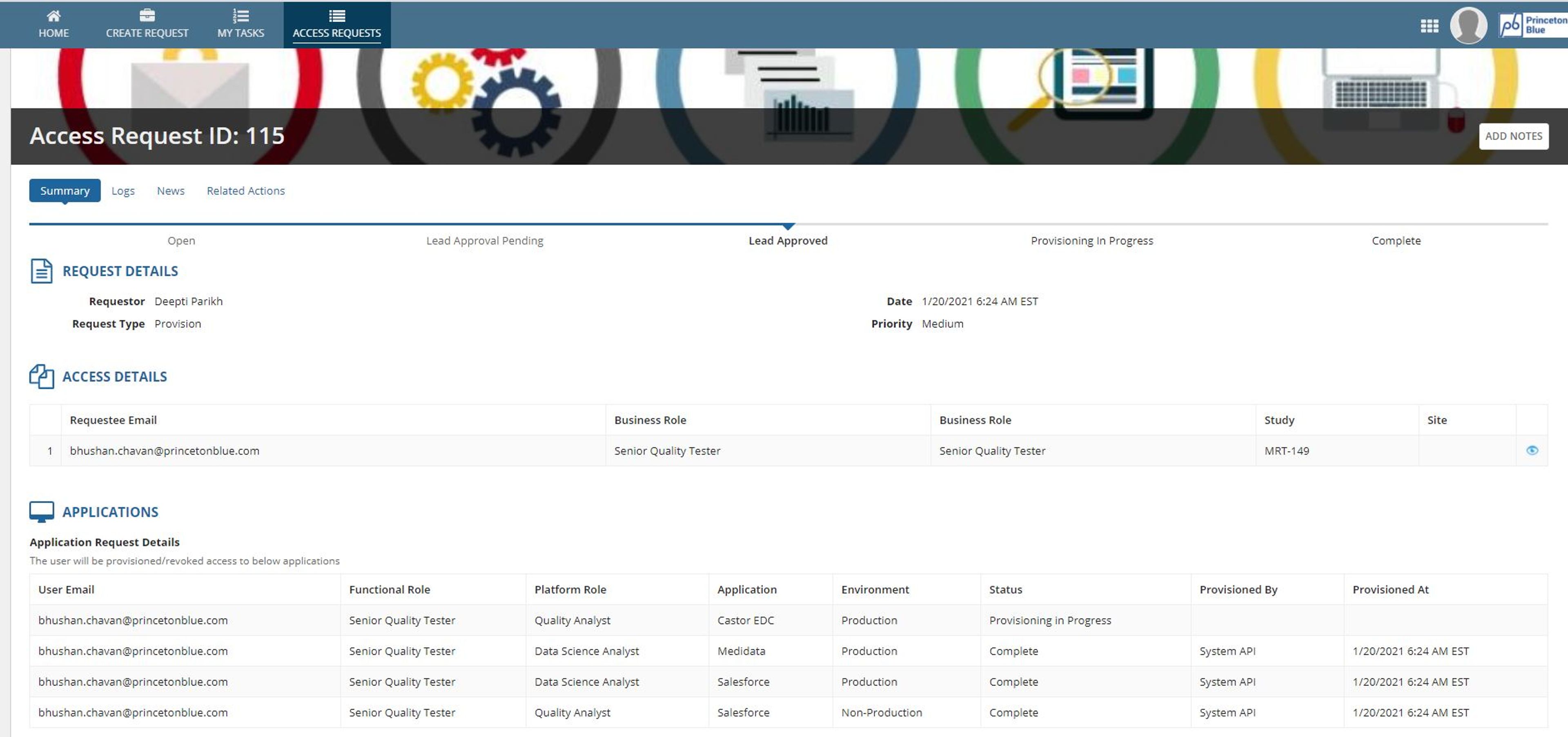User Access Management (for Life Sciences) screenshot 10