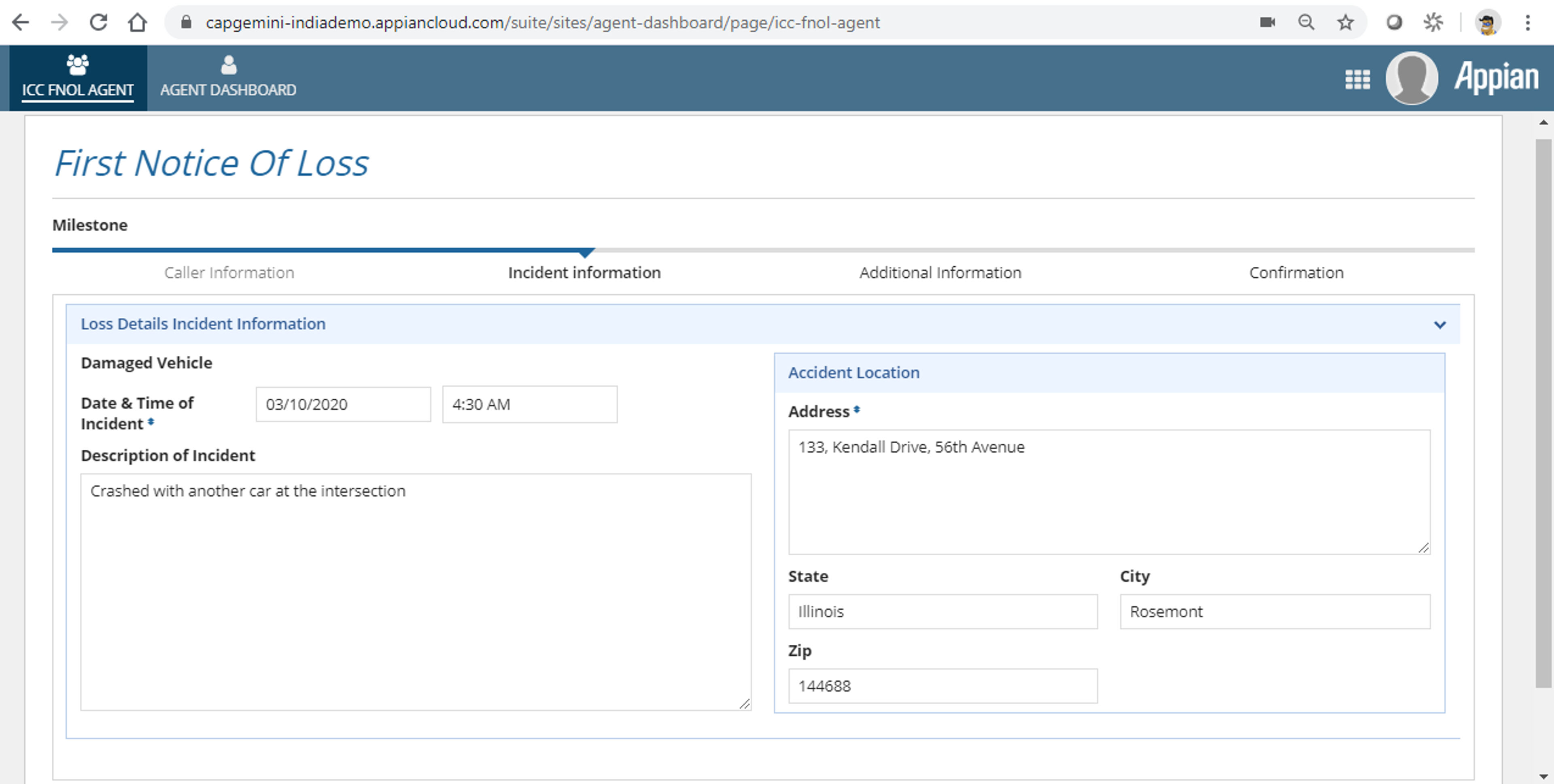 Digital FNOL Utility screenshot 12