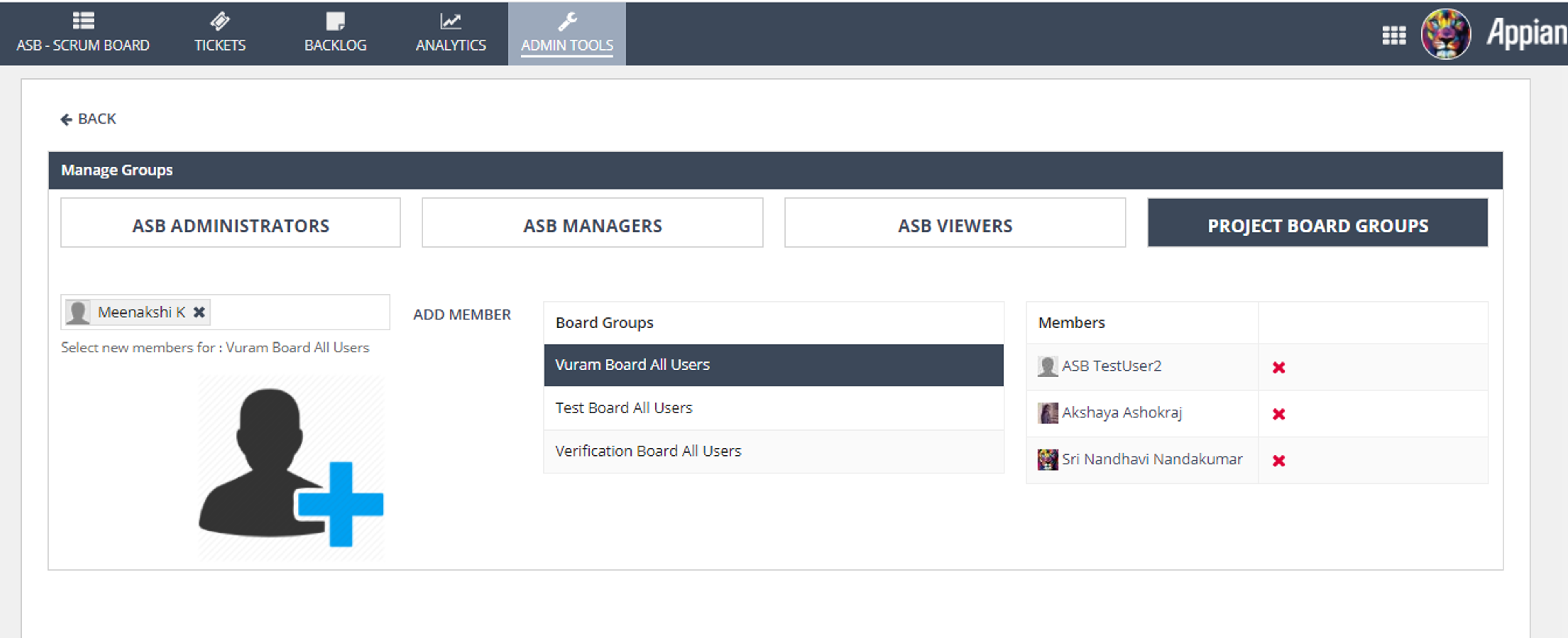 Appian Scrum Board (ASB) - Scooby screenshot 8