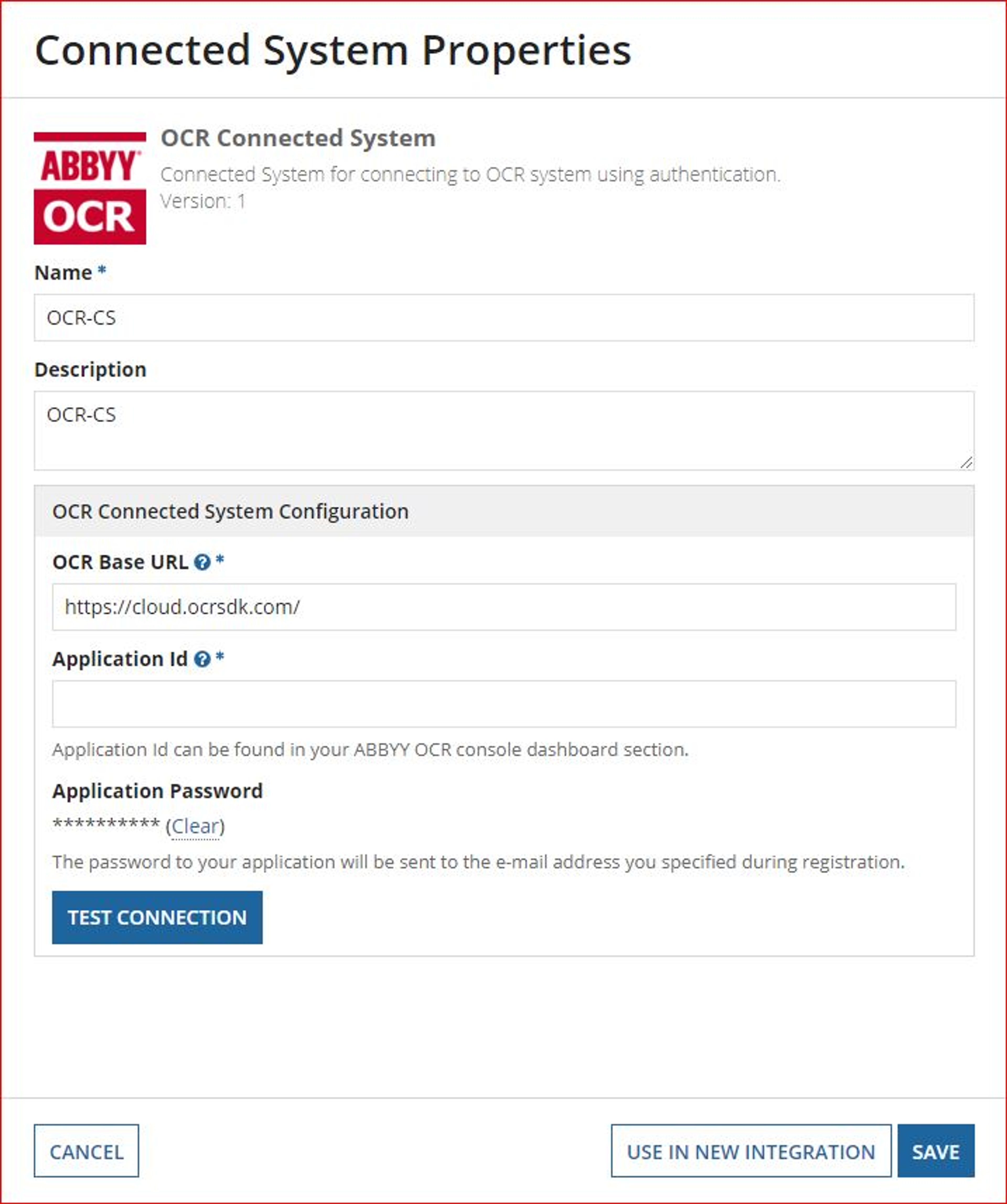ABBYY OCR Connected System screenshot 1