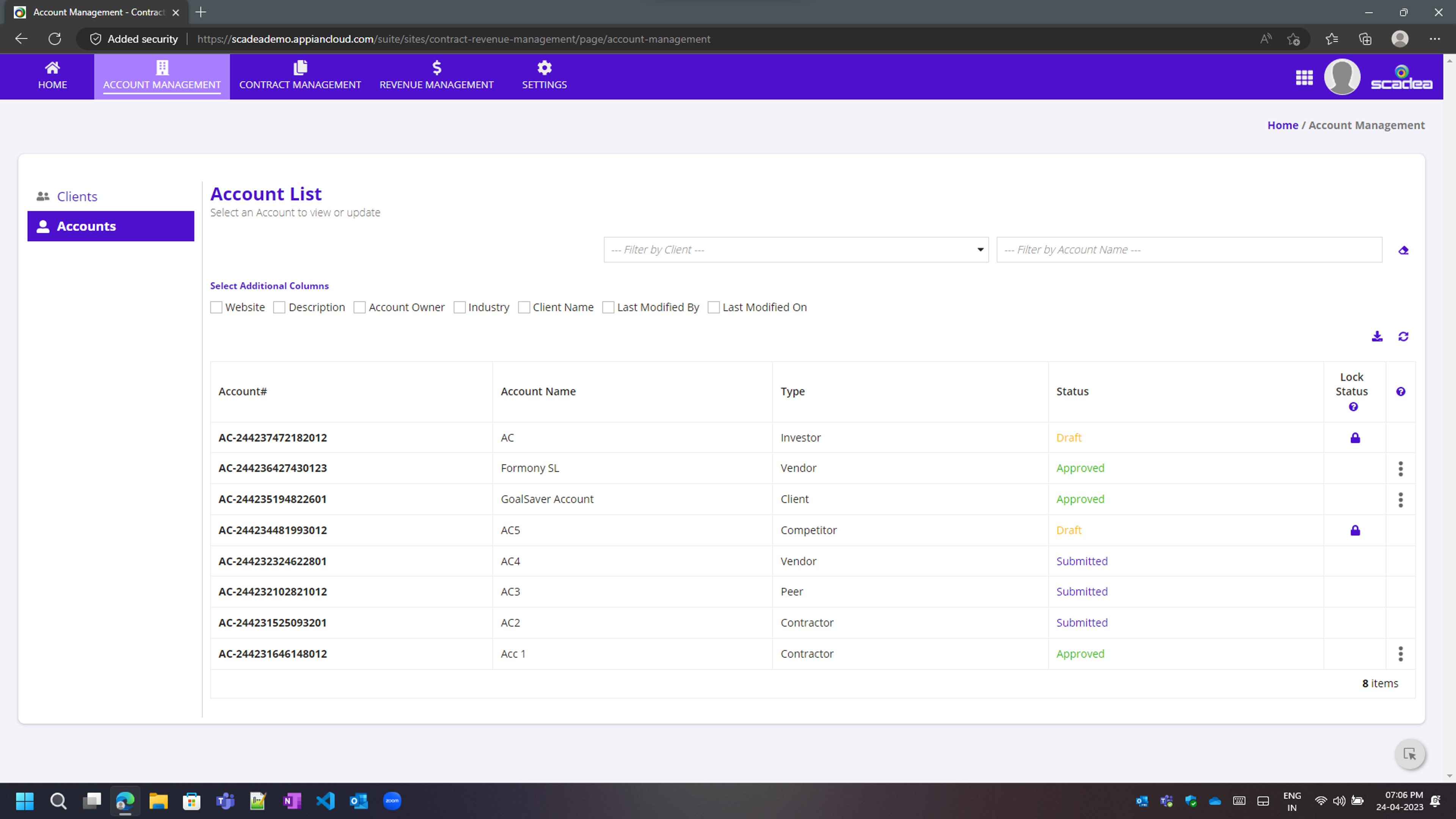 RevX - Contract and Revenue Management System screenshot 4