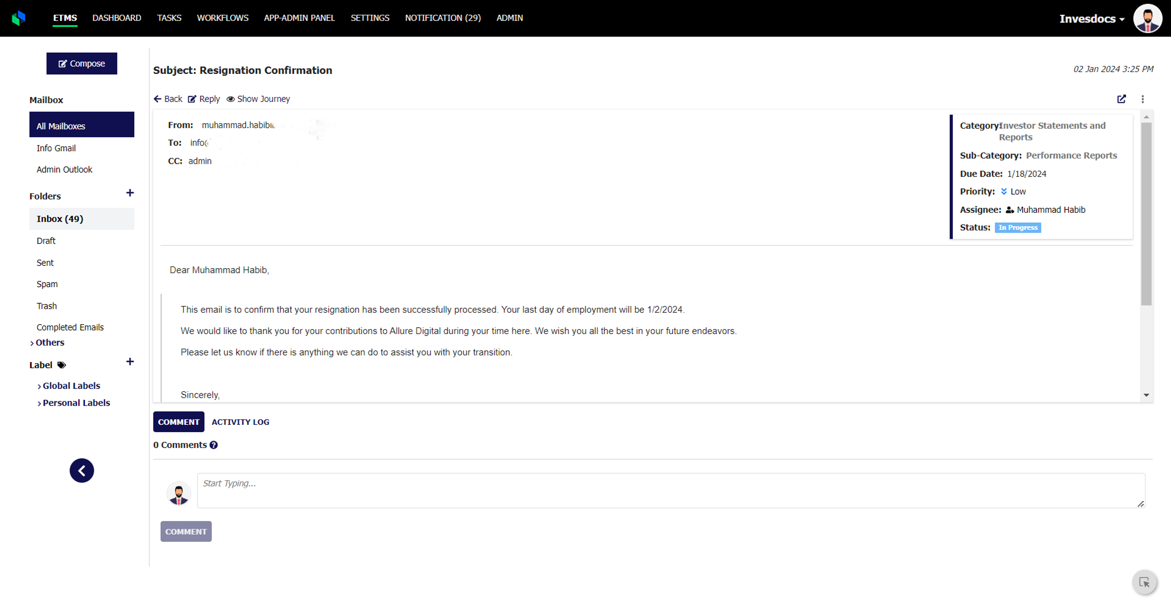 InvesDocs screenshot 4