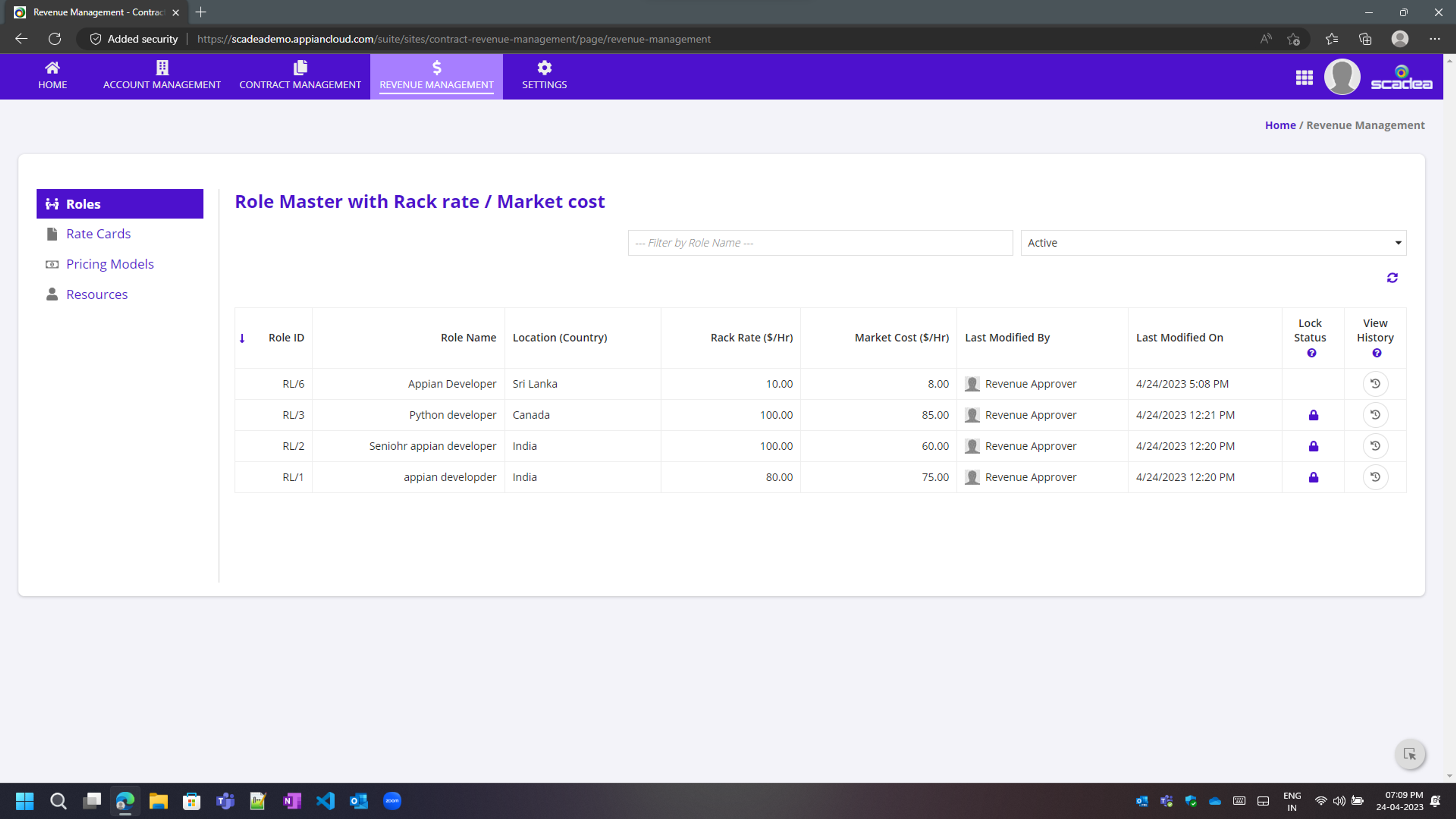 RevX - Contract and Revenue Management System screenshot 3