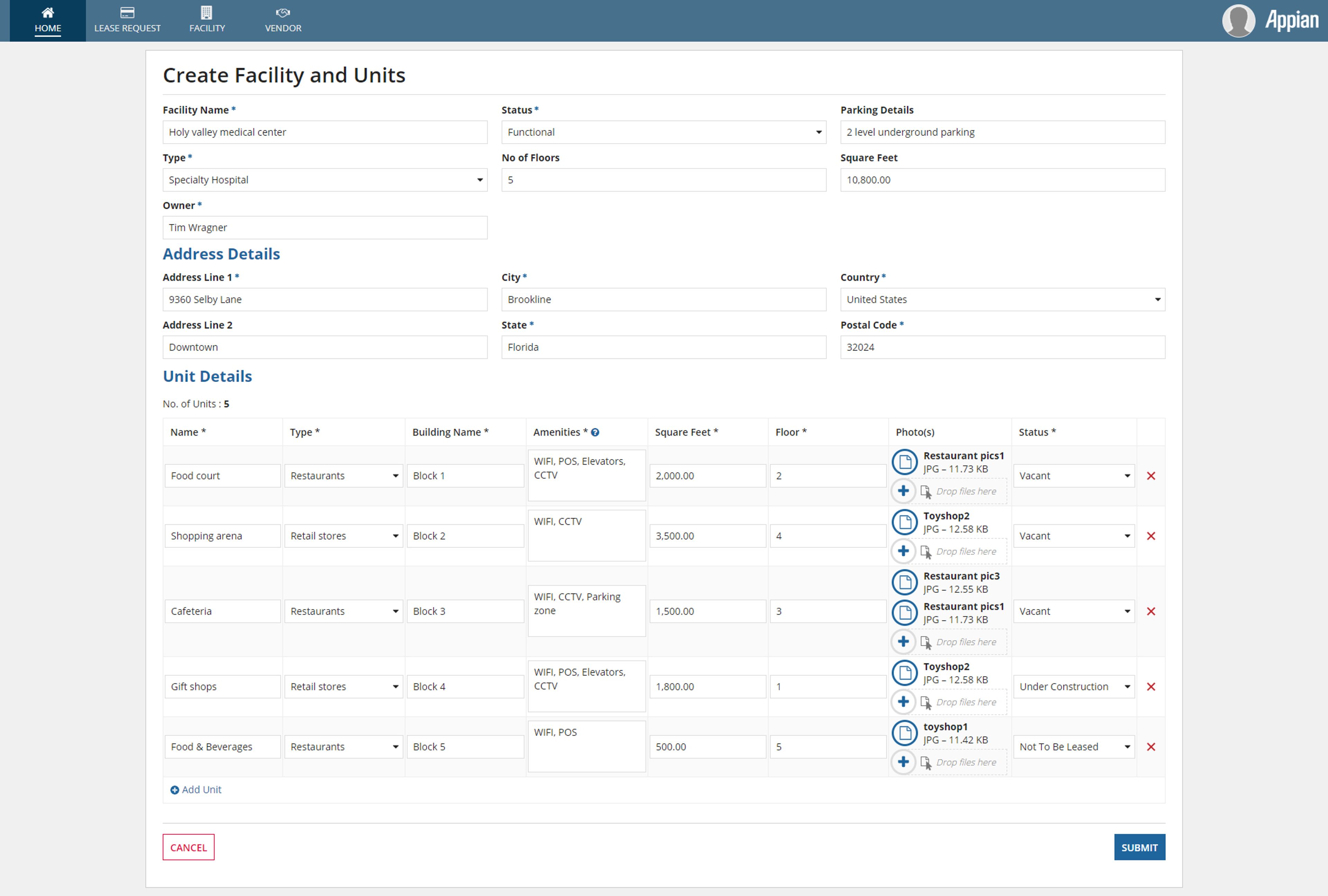 Hospital Lease Management screenshot 8
