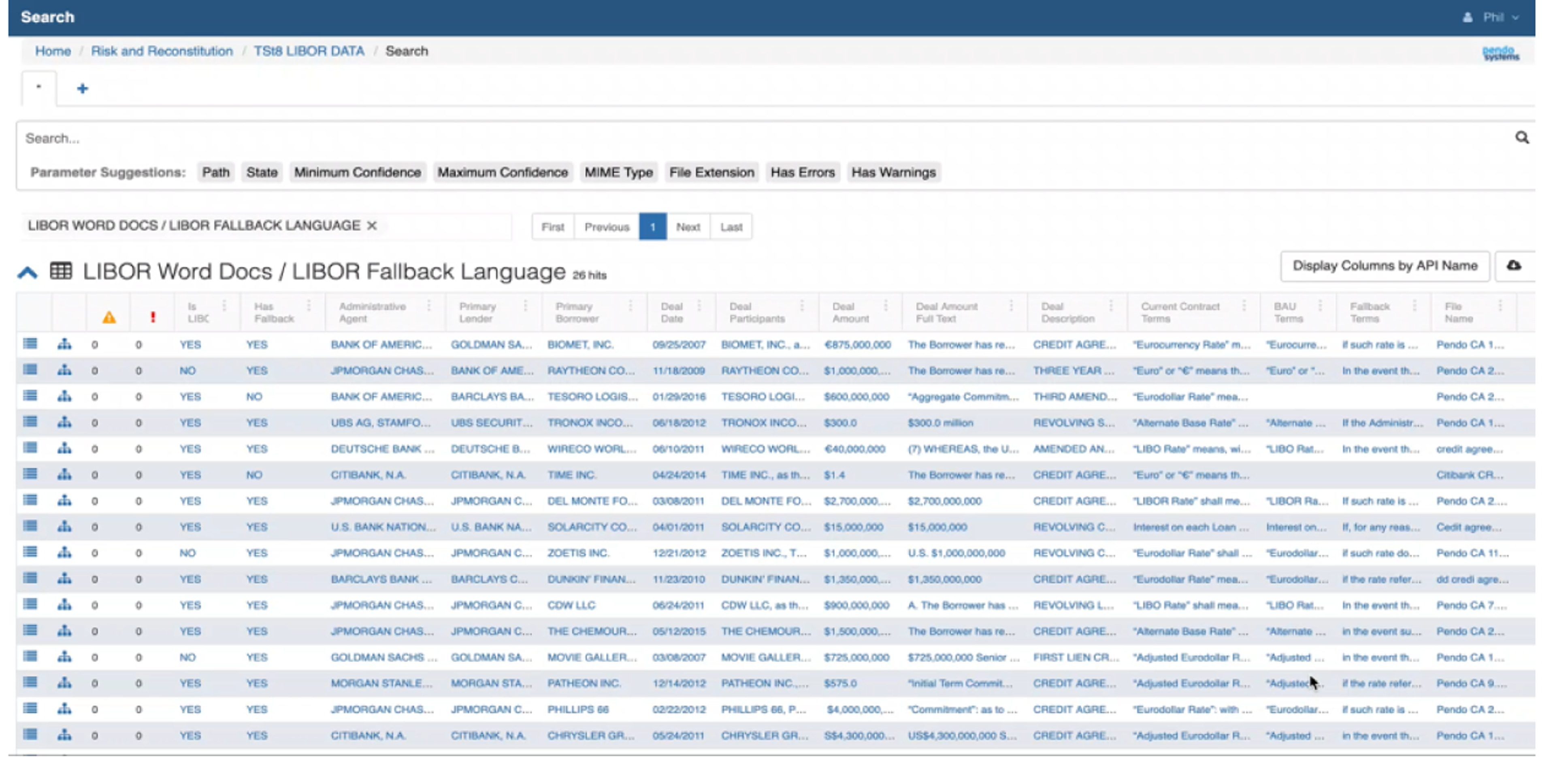LIBOR Decommissioning Program screenshot 5