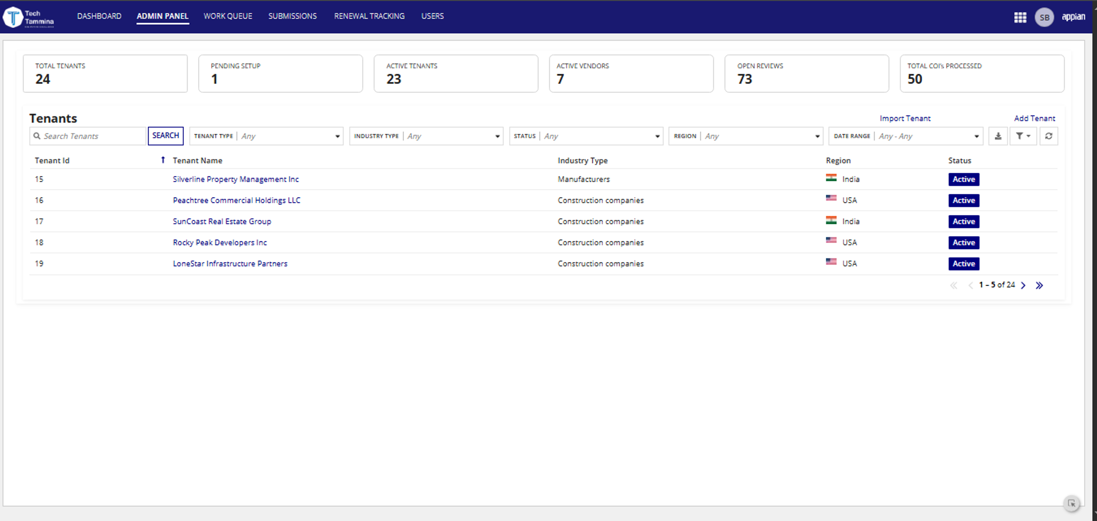 COI Compliance And Management screenshot 5