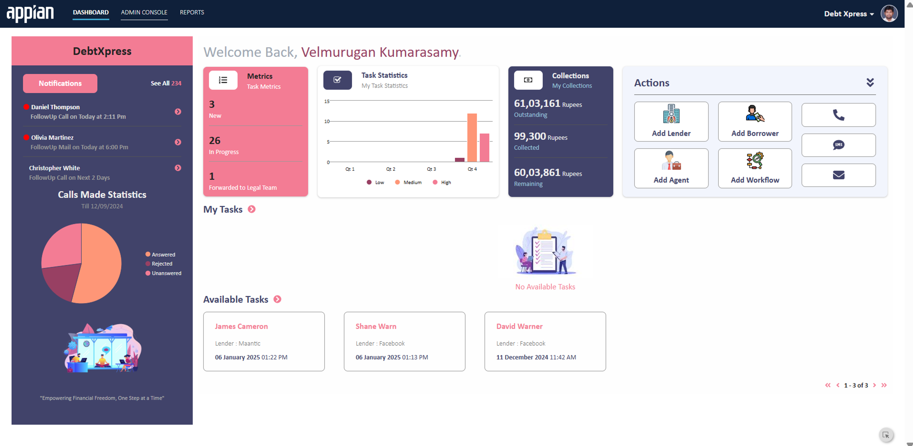 Maantics Debt Express (AI that turns debt data into action) screenshot 1