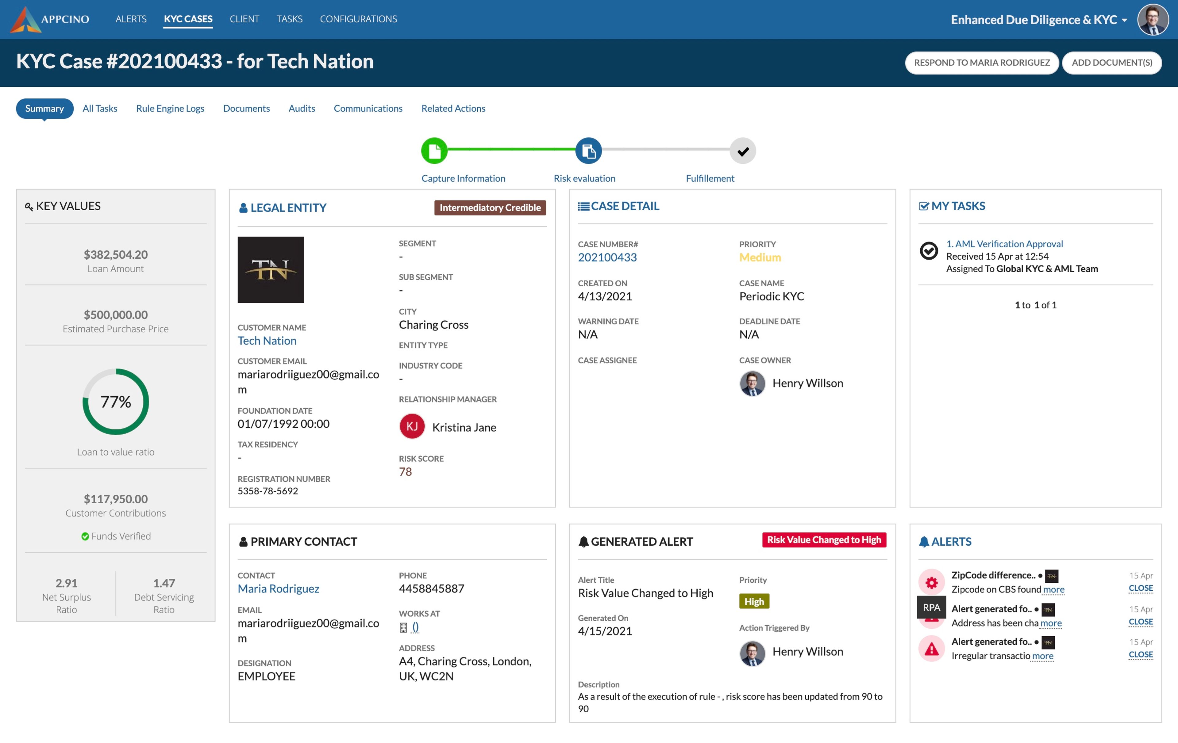 Client Lifecycle Management (CLM) screenshot 8