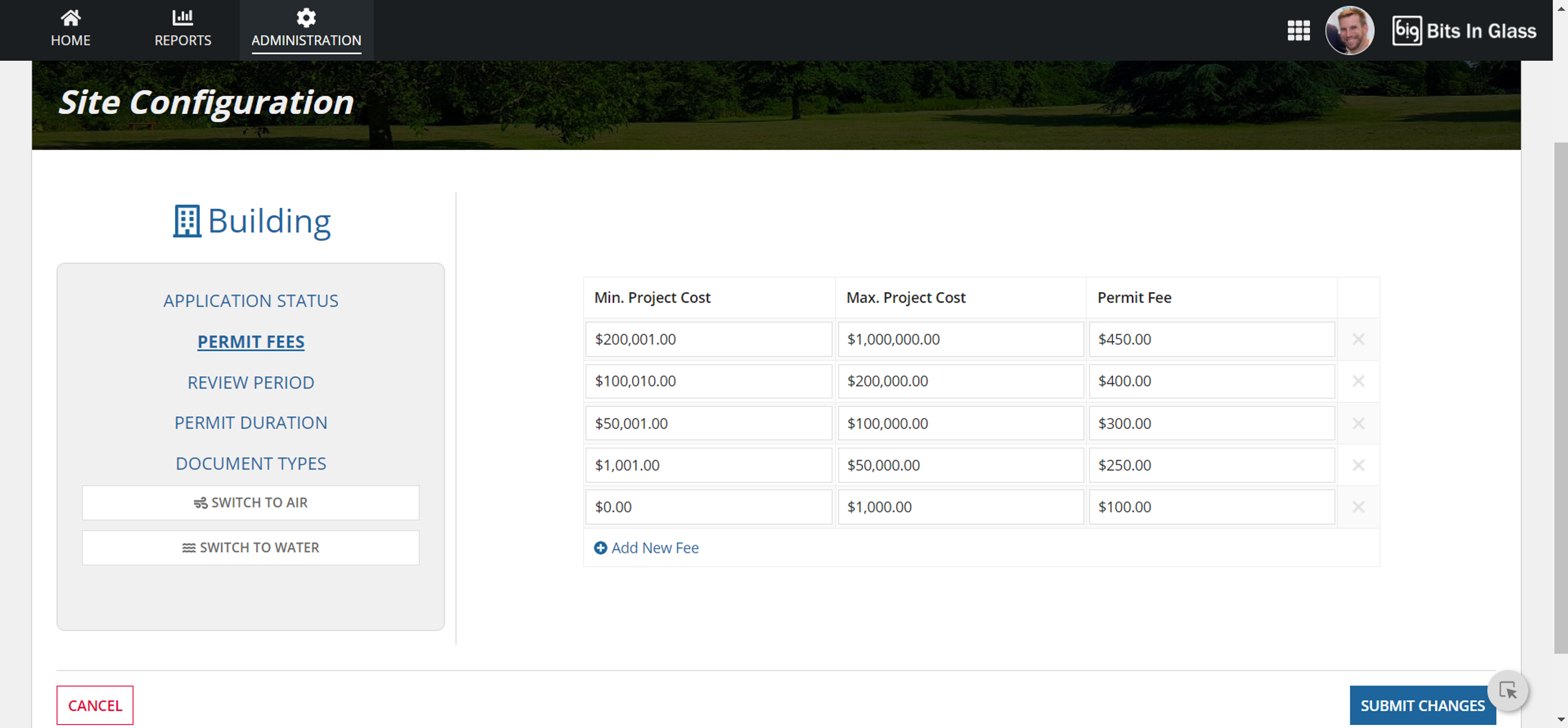 ePermitting screenshot 6