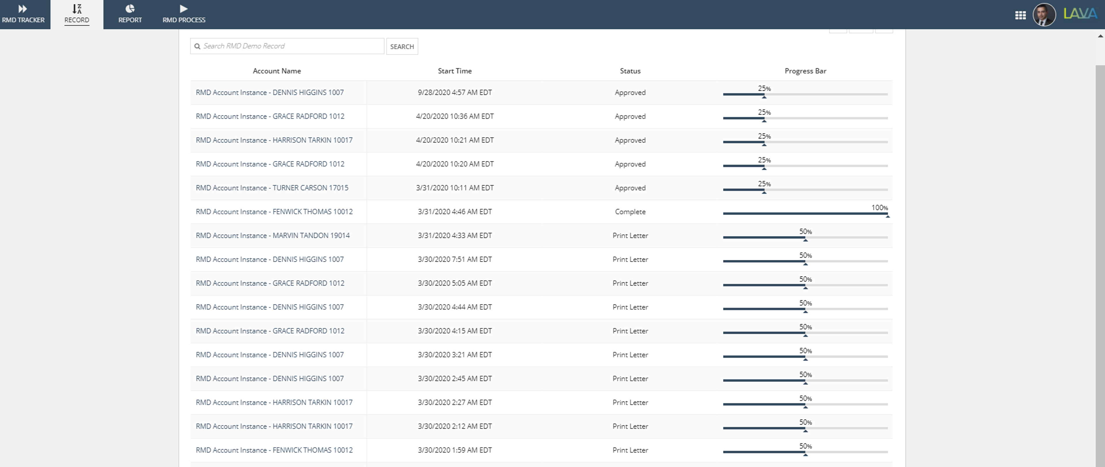 RMD Tracker screenshot 4