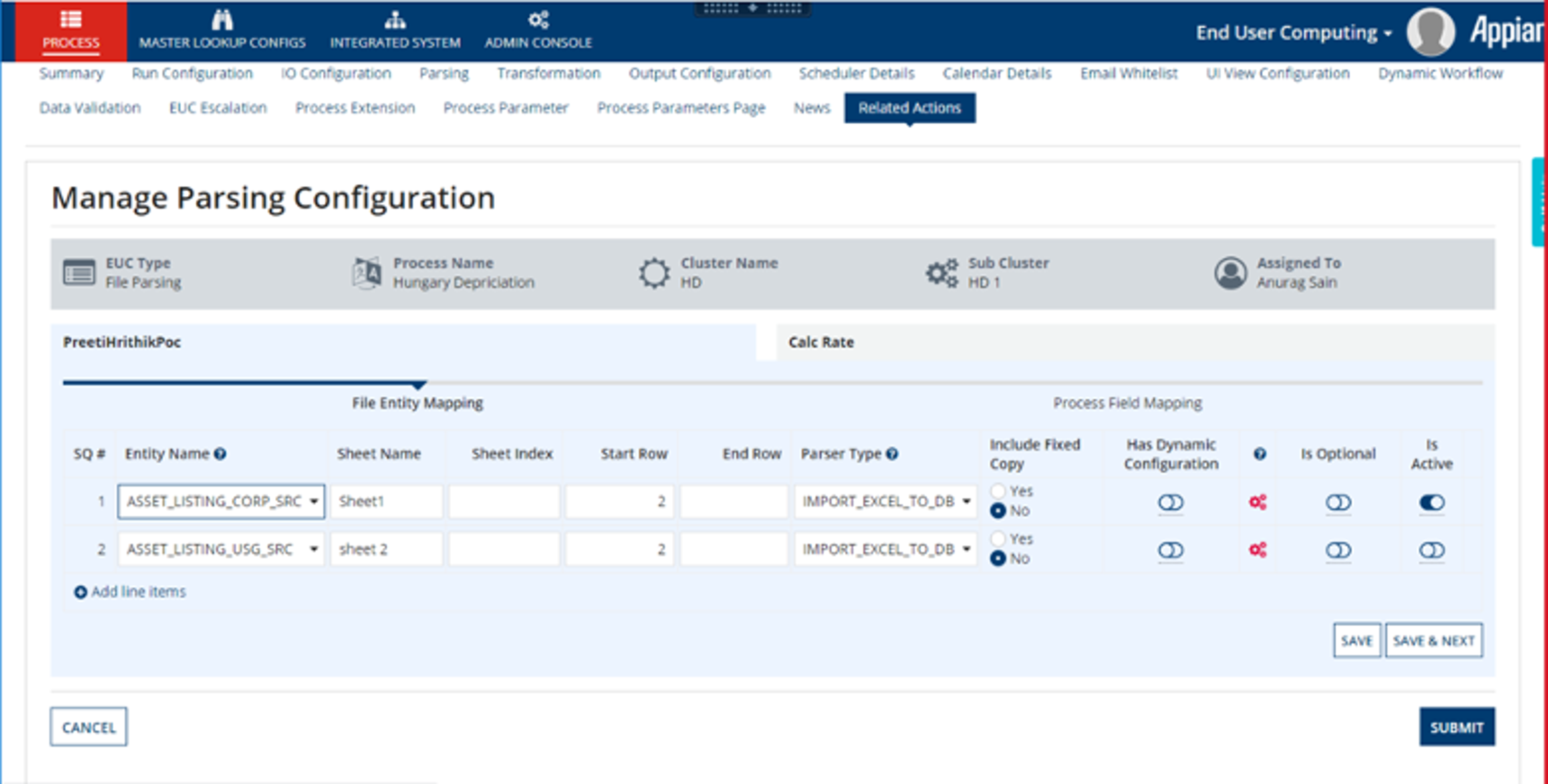 EUC Remediation Framework screenshot 5