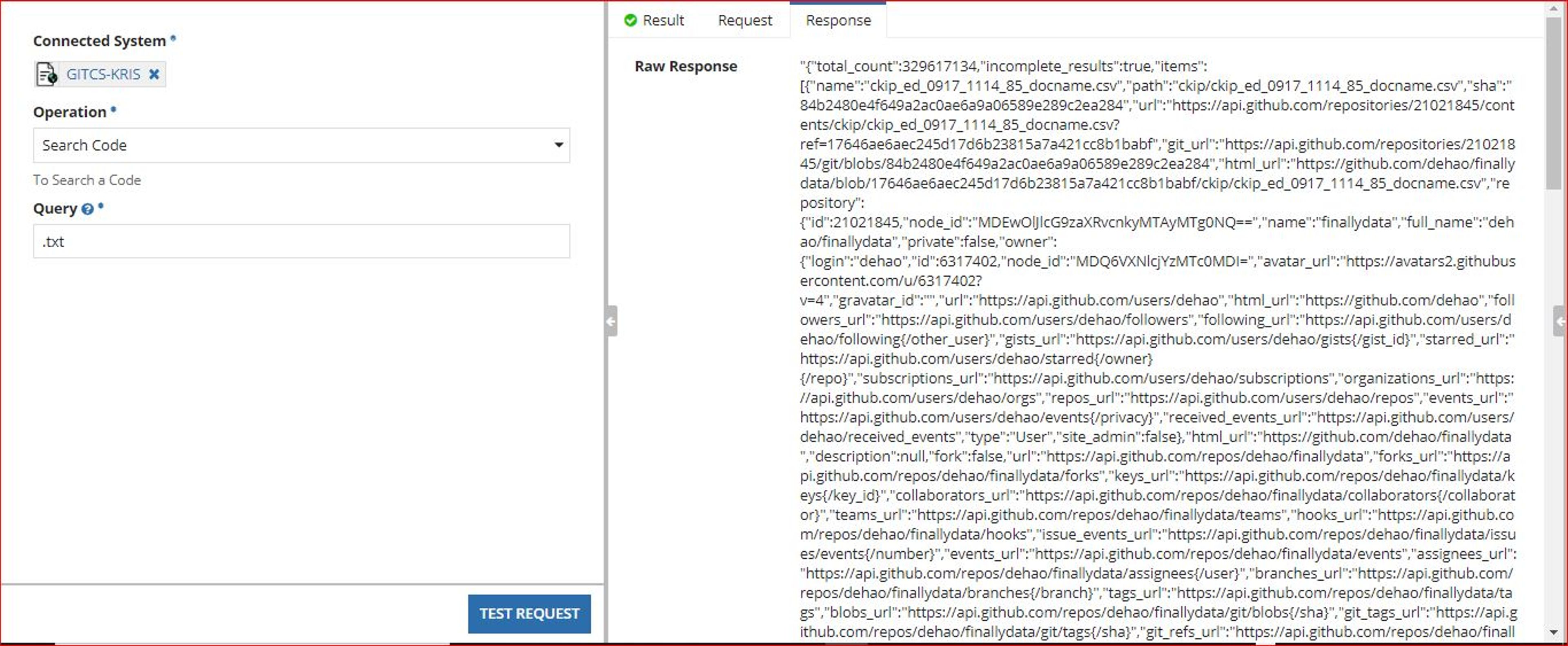 GitHub Connected System screenshot 6
