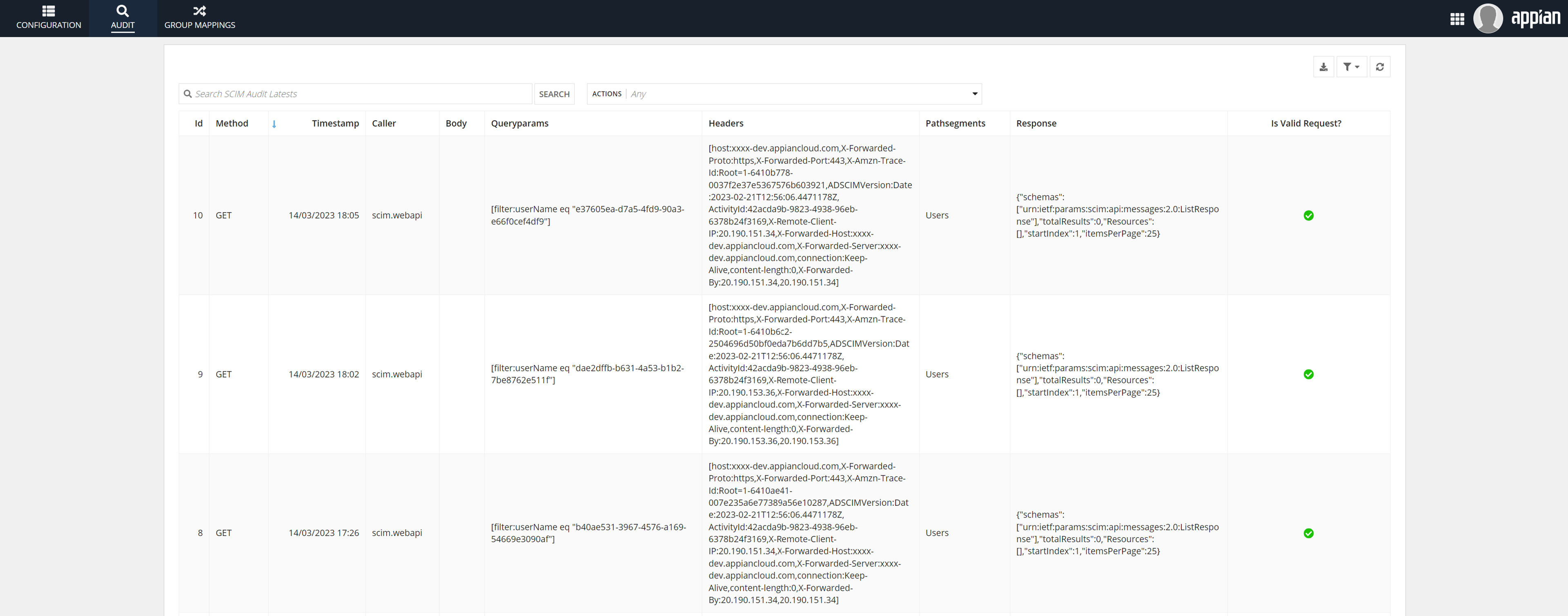 SCIM User Management screenshot 3