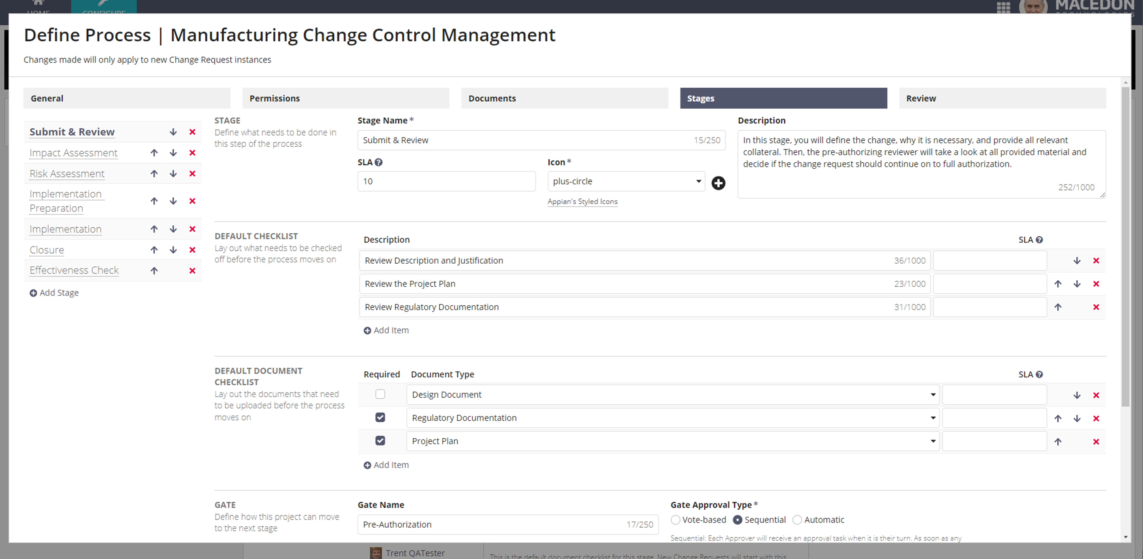 Manufacturing Change Control Management screenshot 7