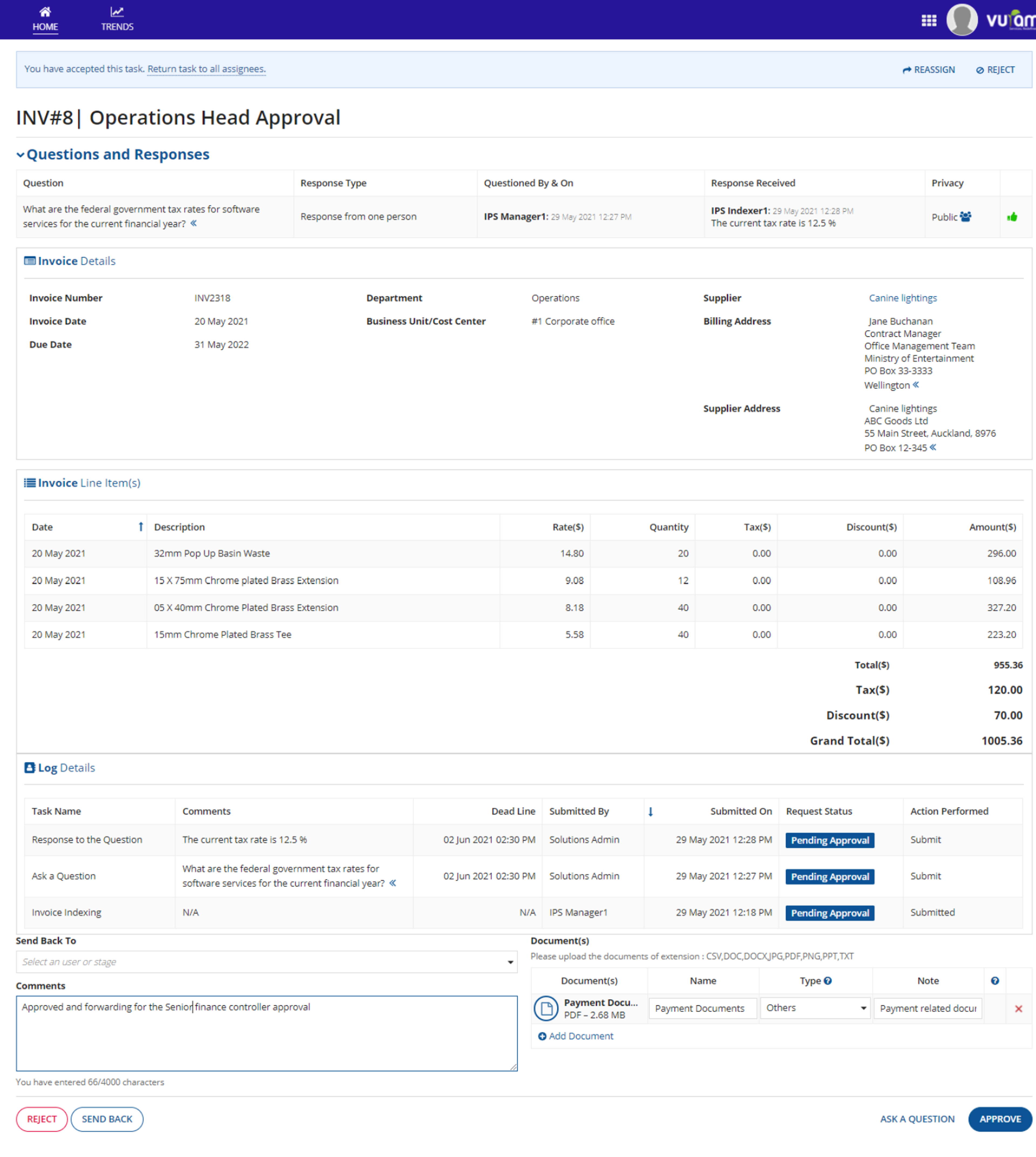 Intelligent Invoice Processing screenshot 5