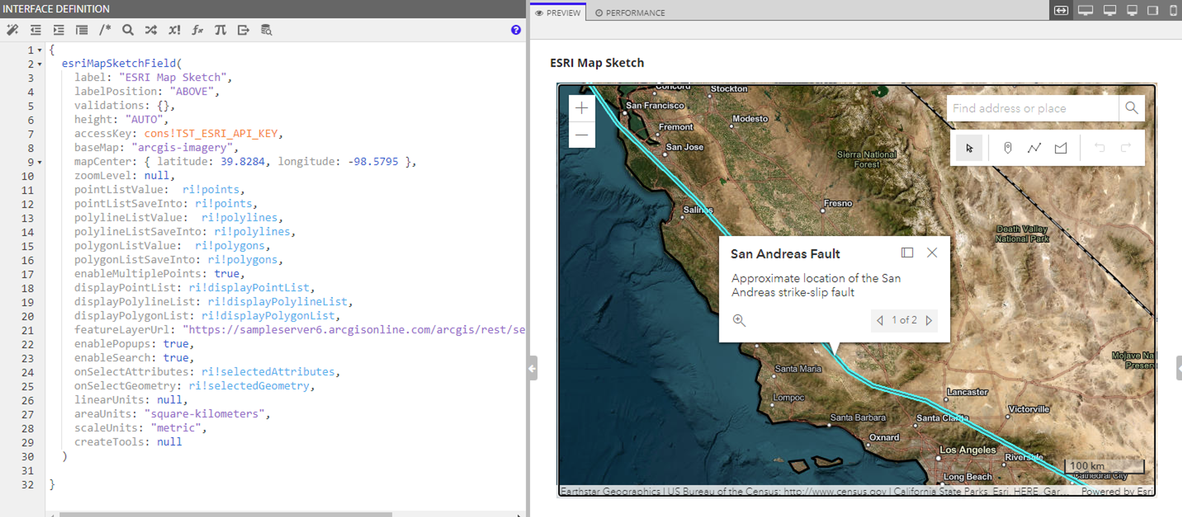esriMapSketchField screenshot 5
