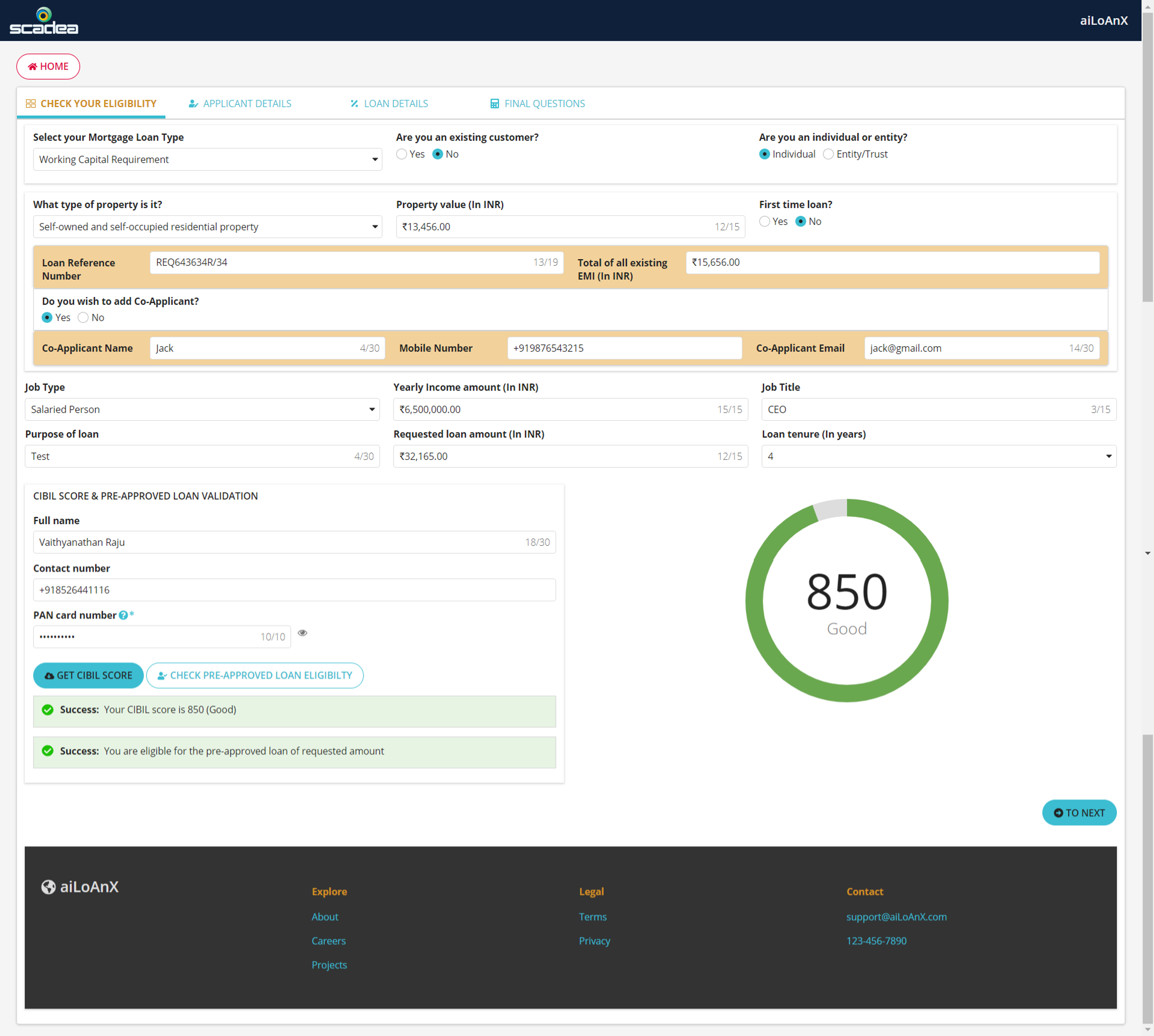 aiLoanX - Mortgage Workflow Management screenshot 13