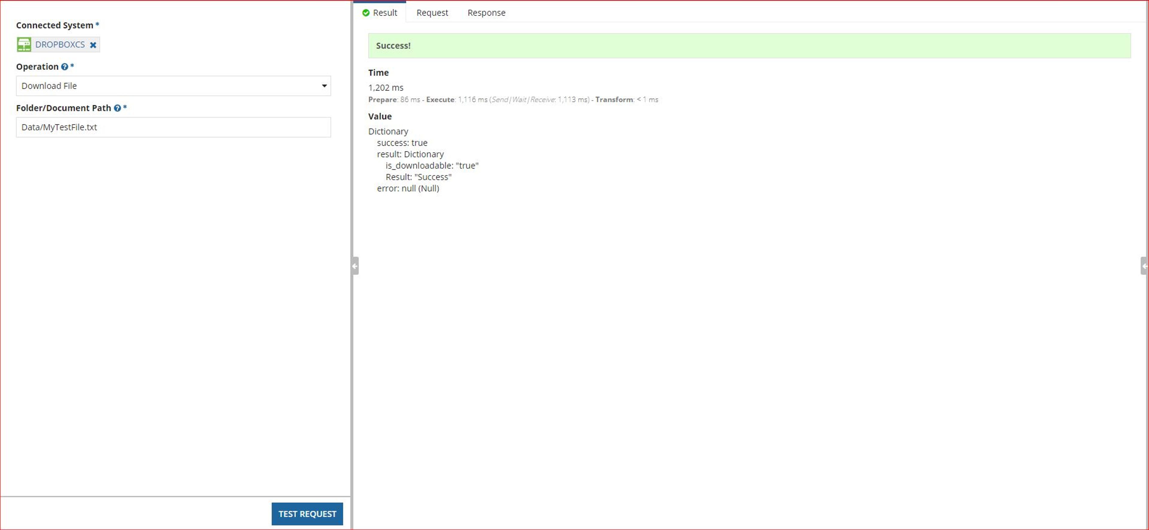 DropBox Connected System screenshot 1