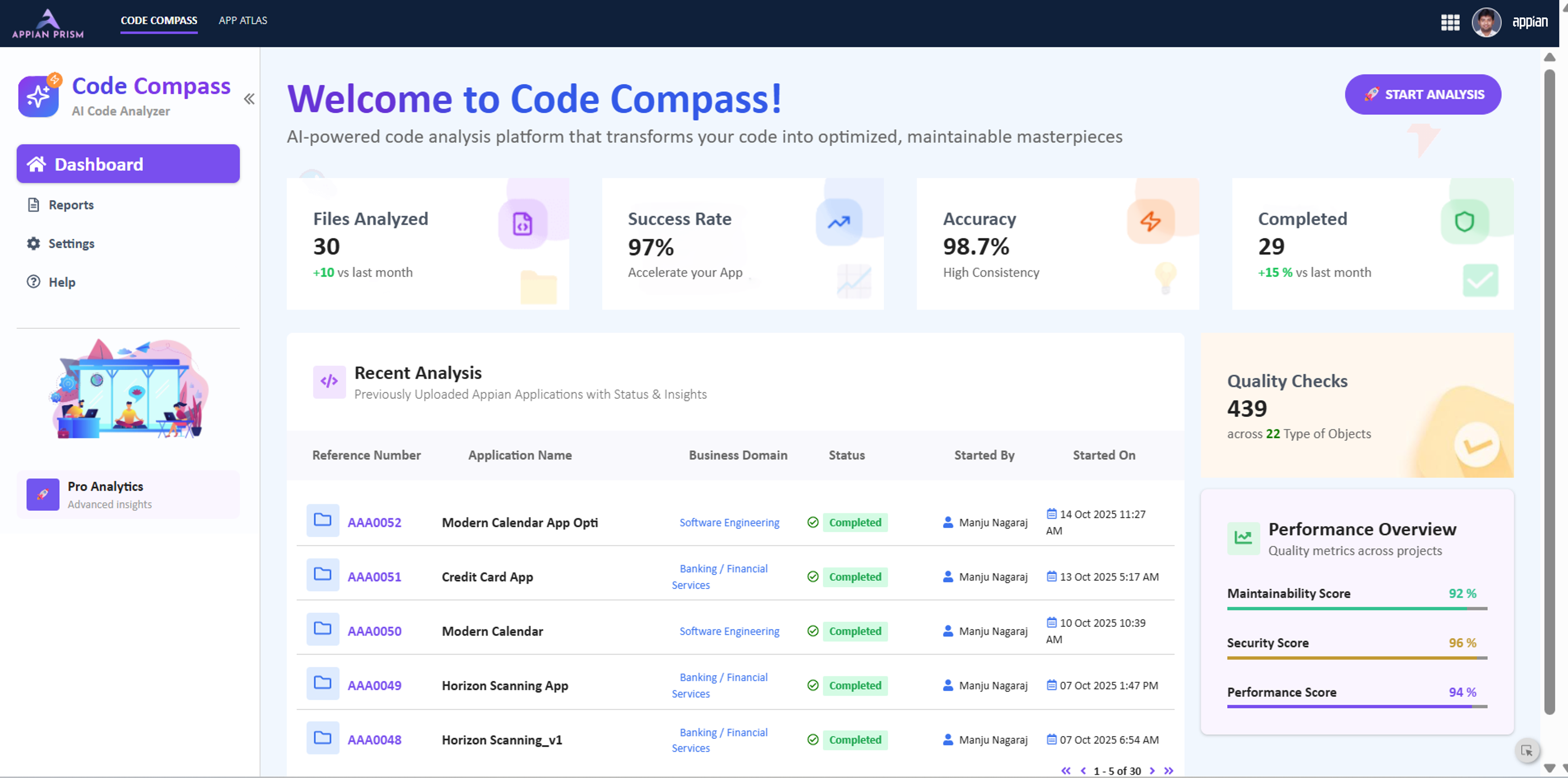 Code Compass (From governance to greatness, with AI) screenshot 1