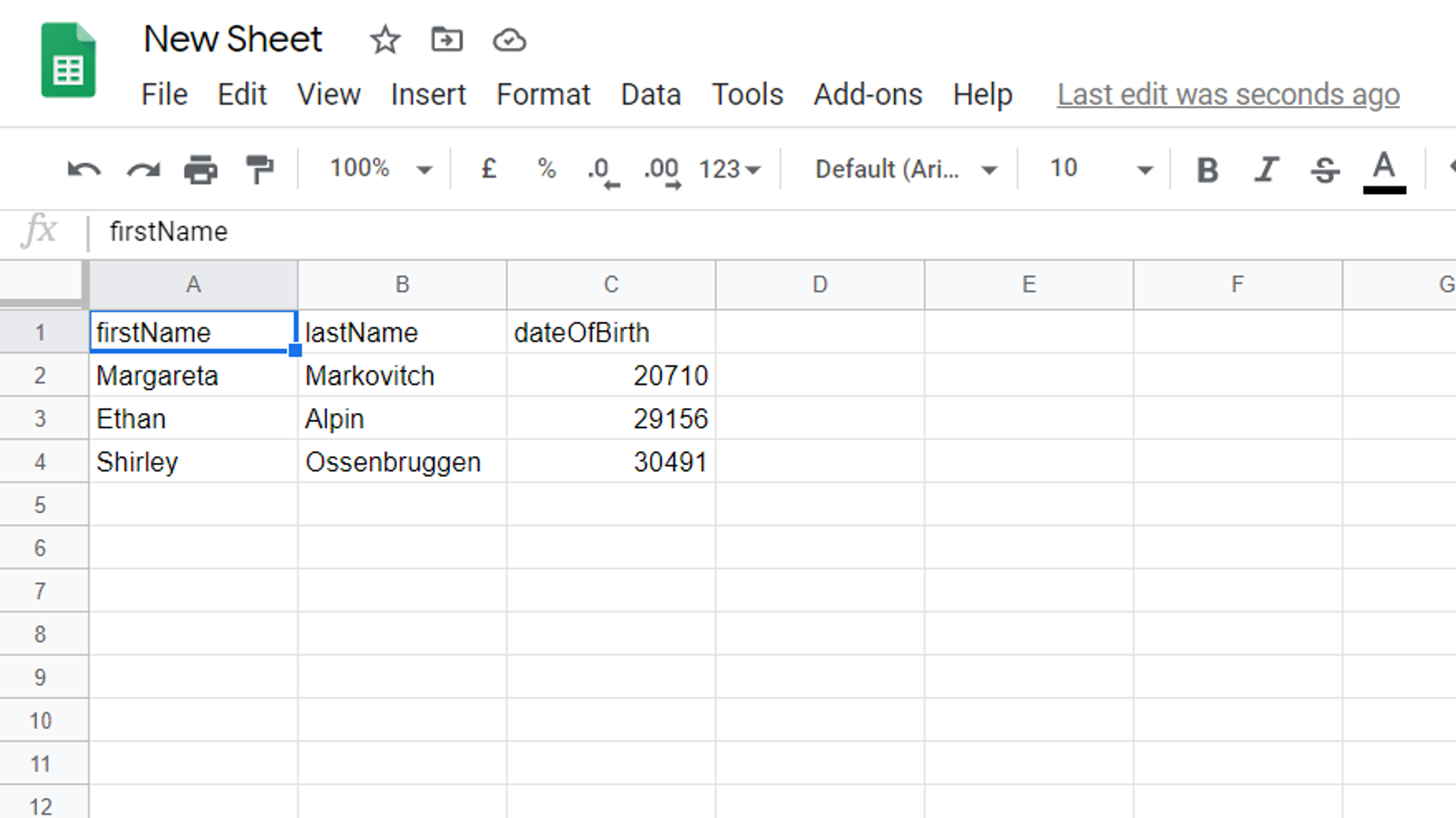Google Sheets Connected System screenshot 3